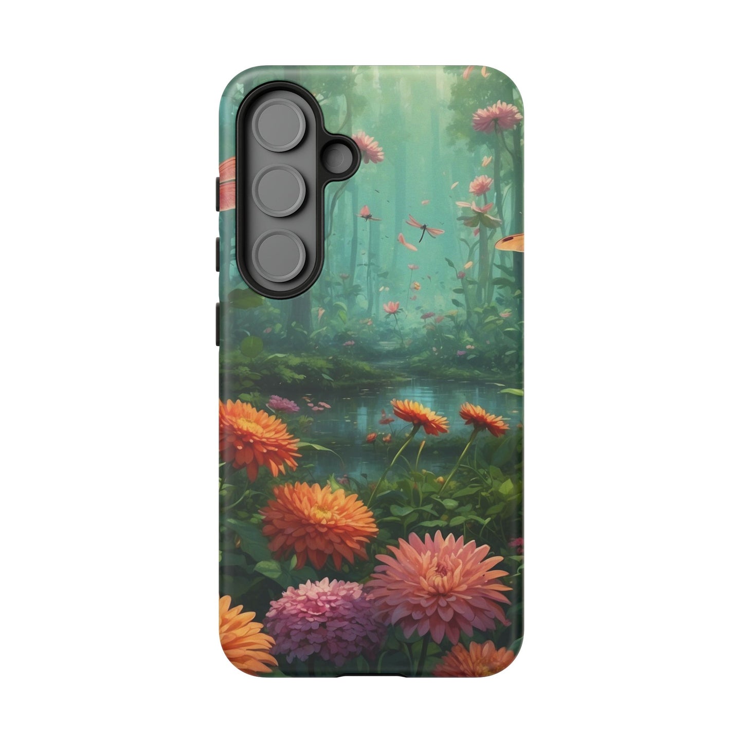 Enchanted Forest Dragonflies & Blossoms – Samsung Galaxy Series Case