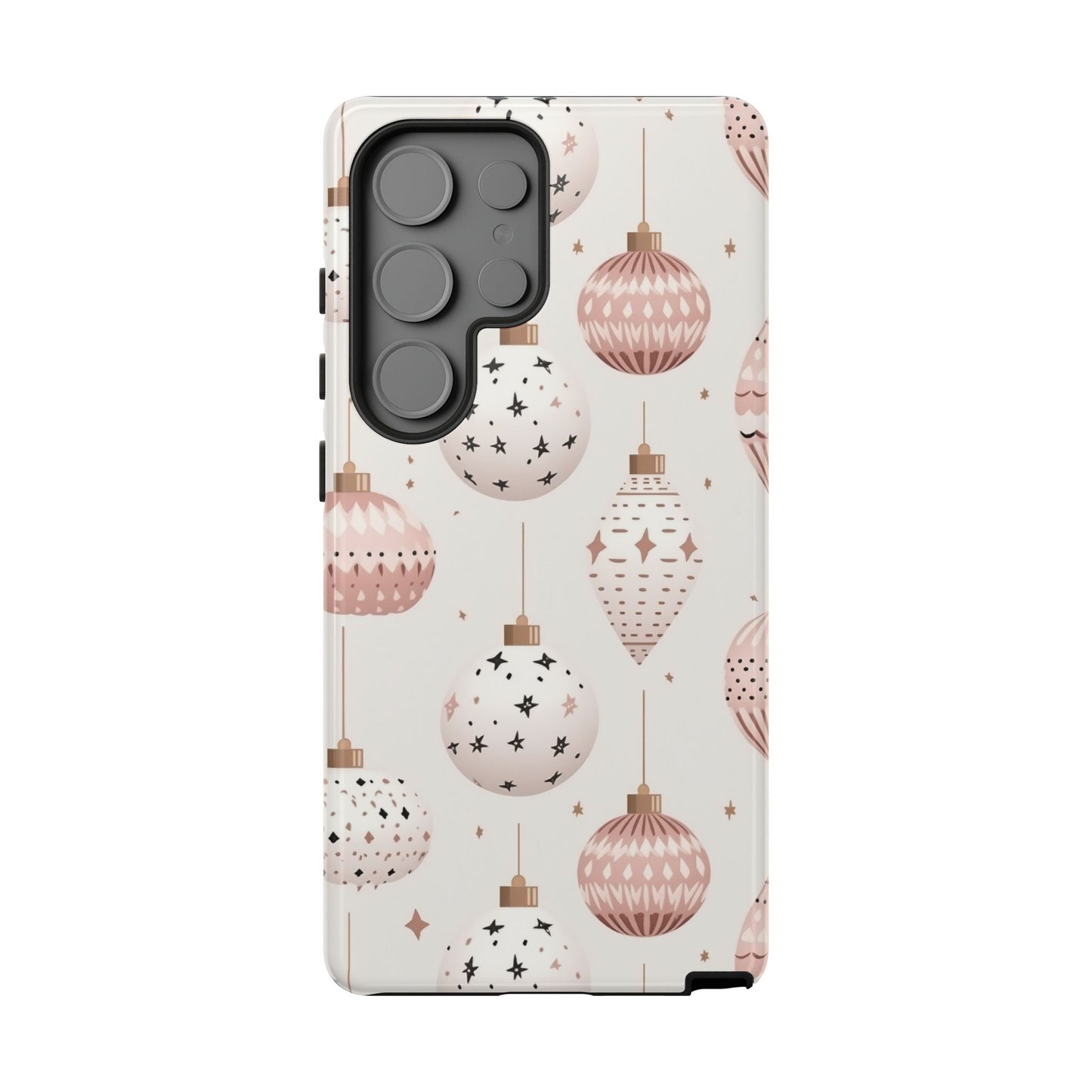Blush Pink Holiday Ornaments - Samsung Galaxy Series Case