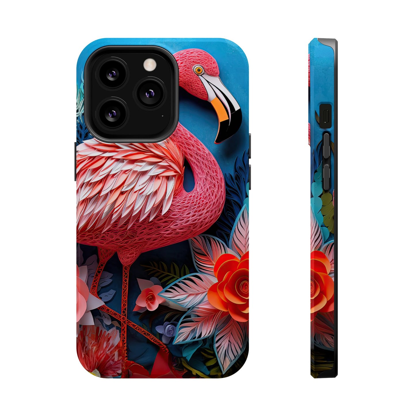 Flamingo Dreams – Bold Tropical MagSafe iPhone Case