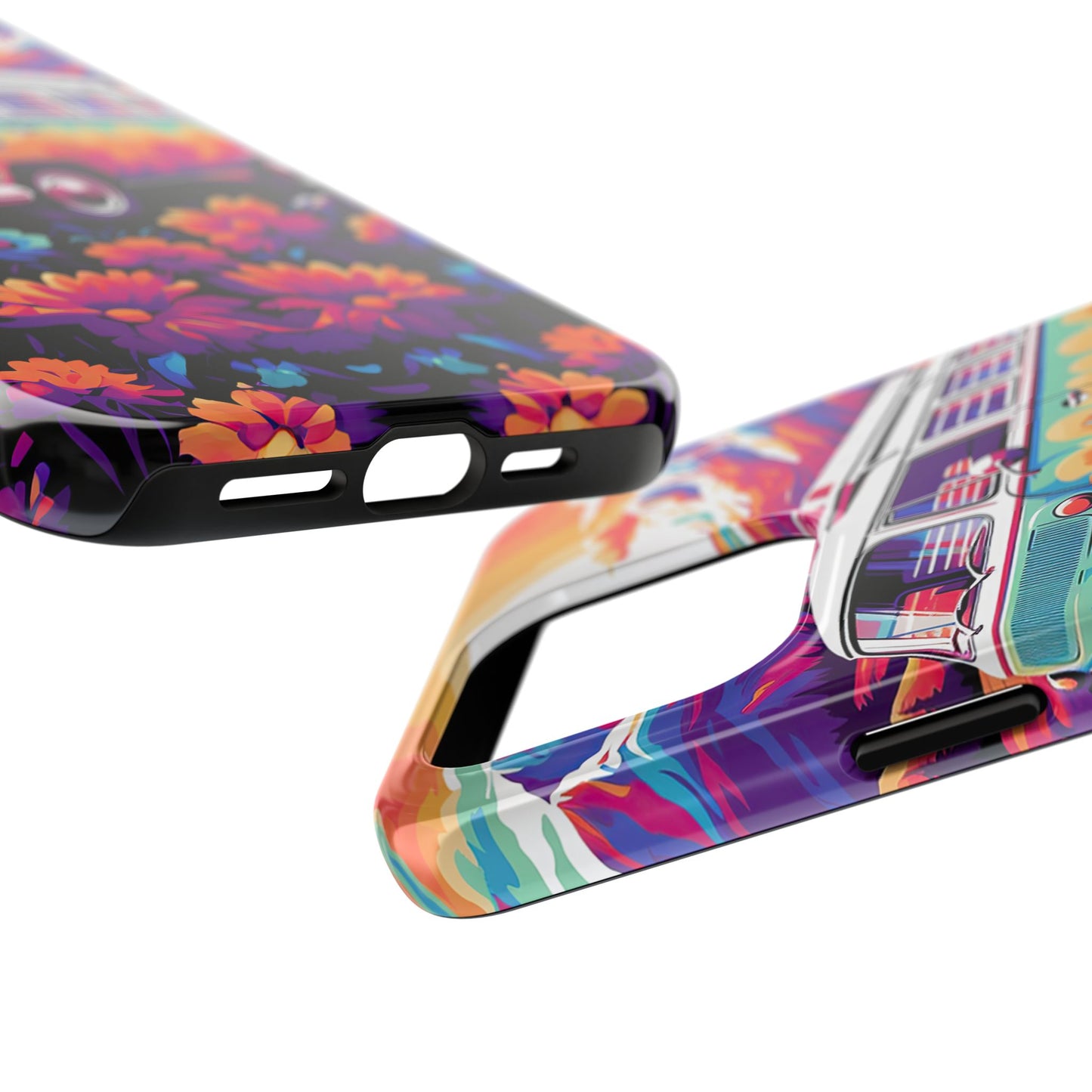 Groovy Floral Sunset Van – iPhone Series Case