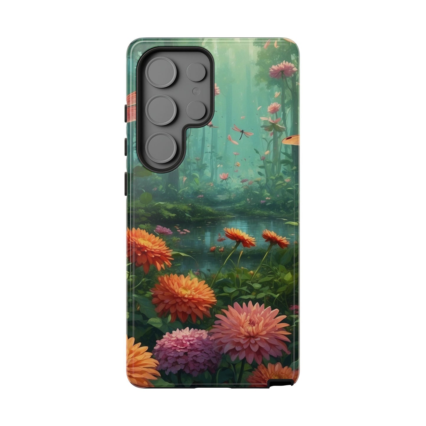 Enchanted Forest Dragonflies & Blossoms – Samsung Galaxy Series Case