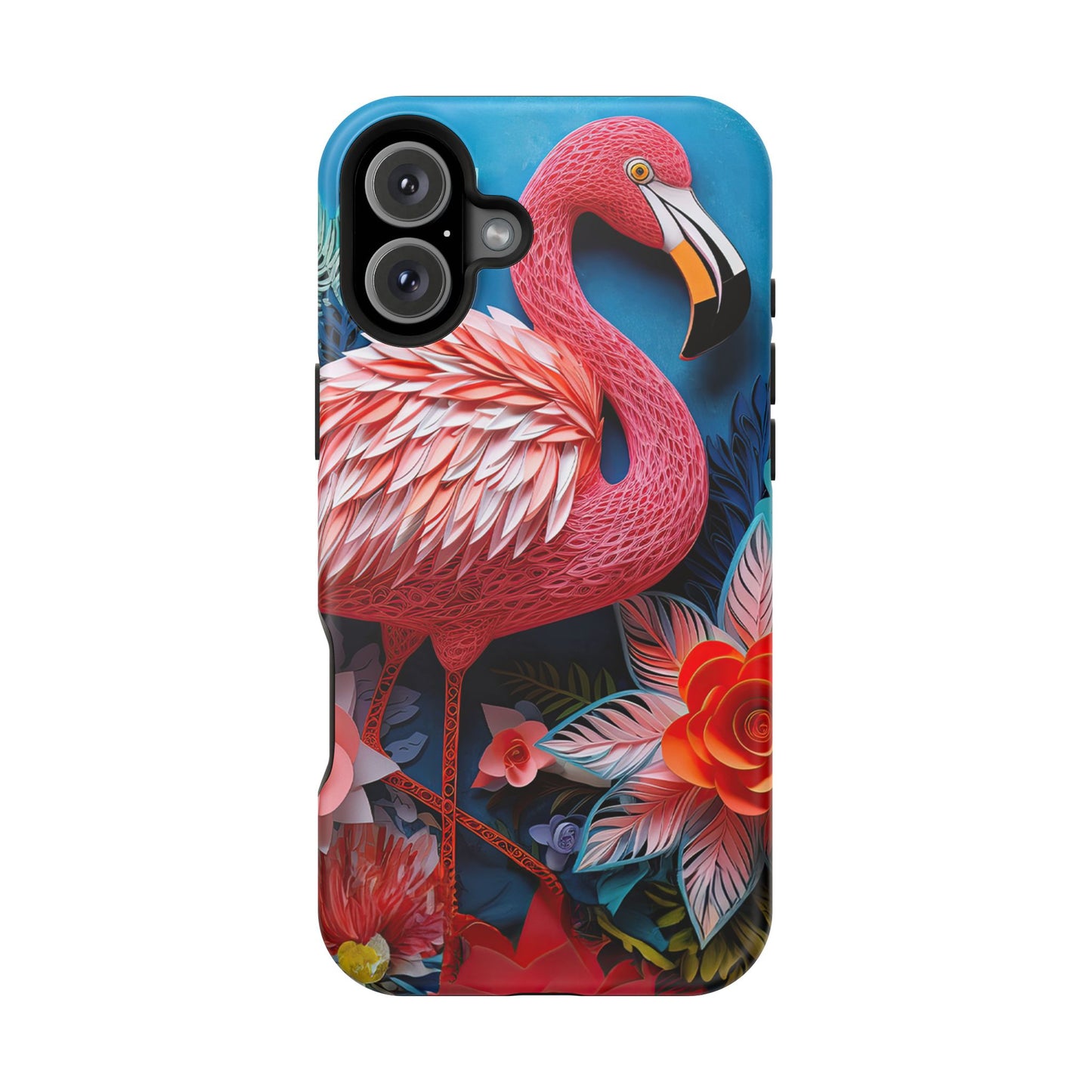 Flamingo Dreams – Bold Tropical MagSafe iPhone Case