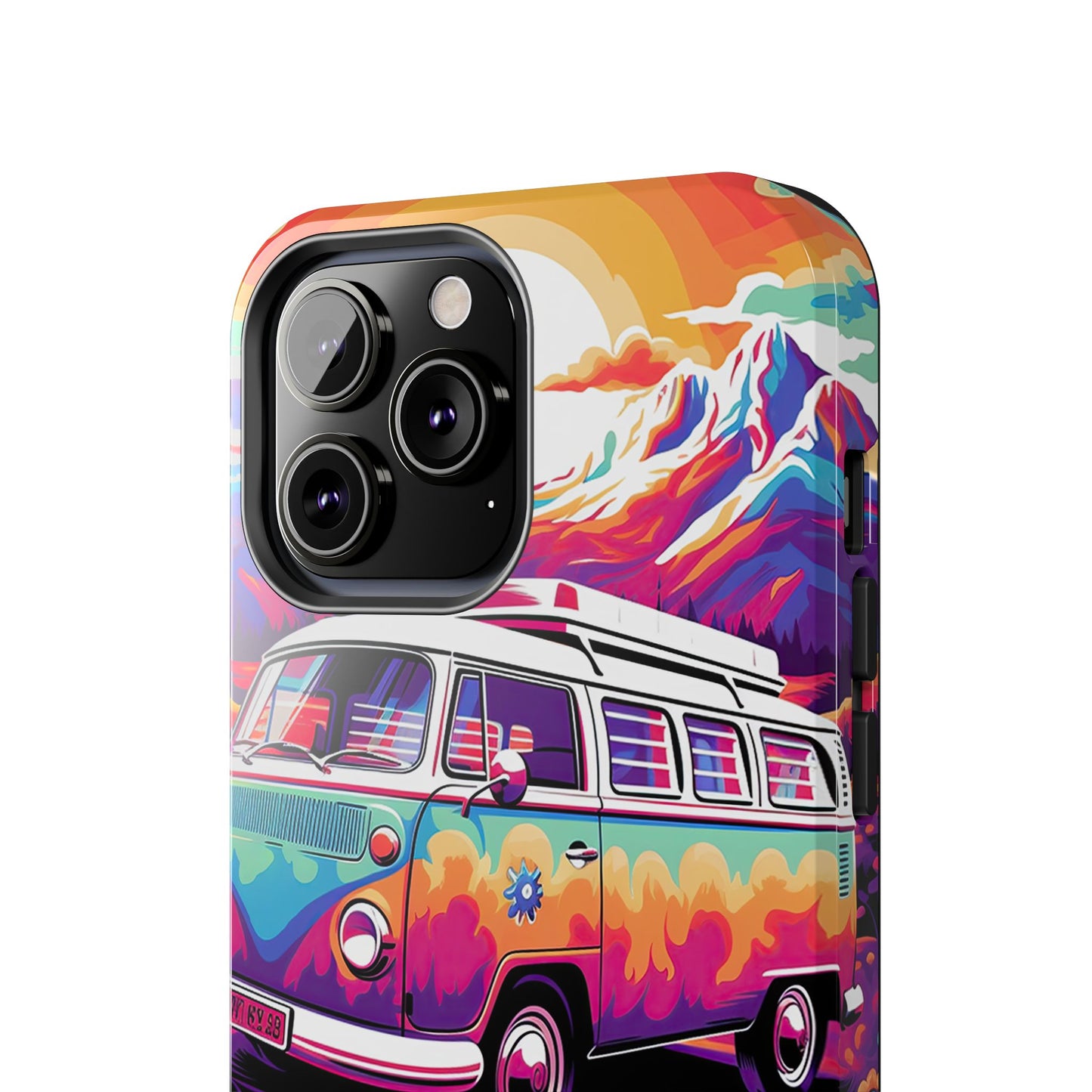 Groovy Floral Sunset Van – iPhone Series Case