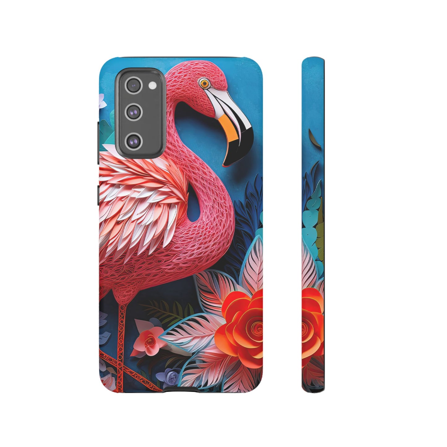 Flamingo Dreams – Bold Tropical Samsung Case