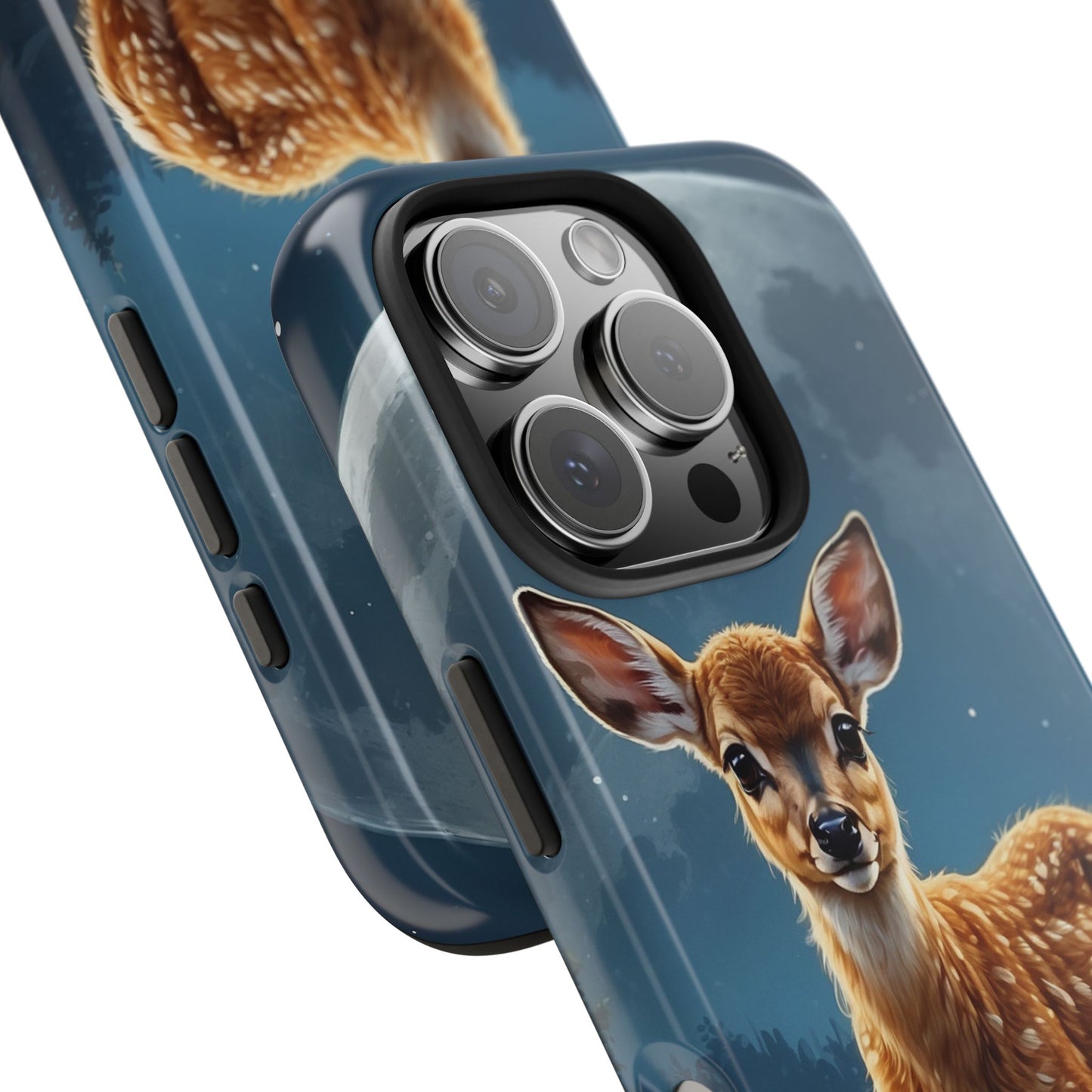 iPhone Case – Enchanted Fawn Under the Moonlit Sky