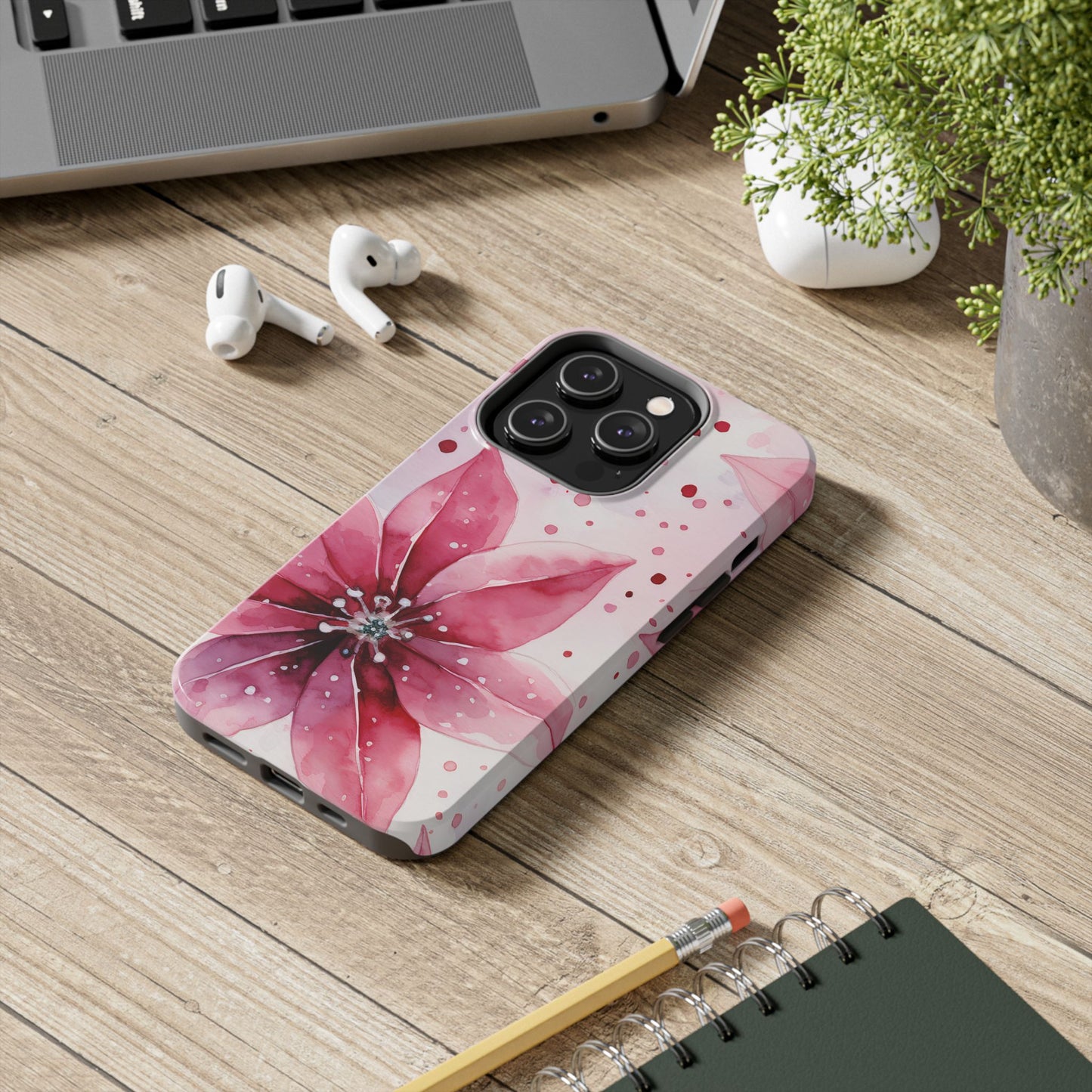 Sapphire Bloom – iPhone Case