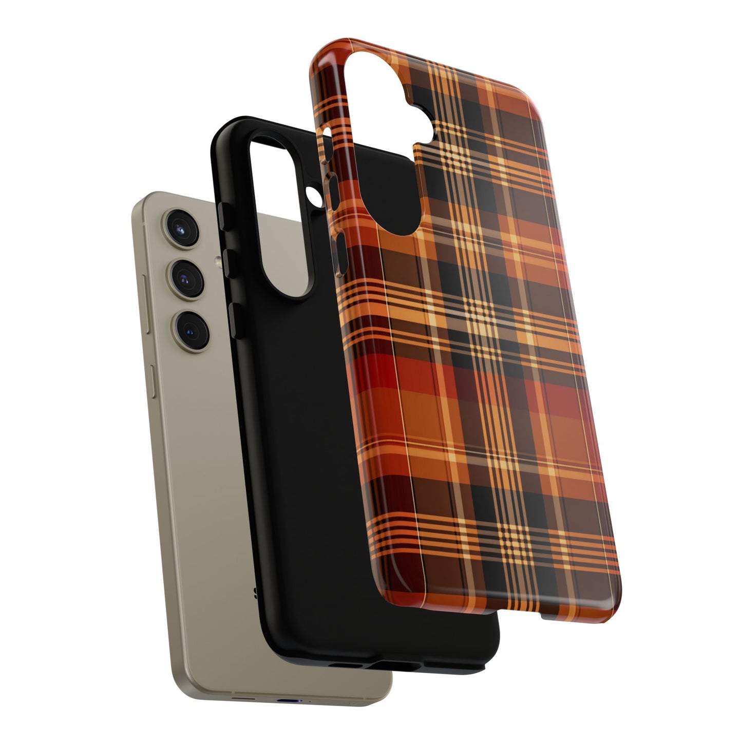 Vintage Charm Plaid Phone Case - Stylish Protection!