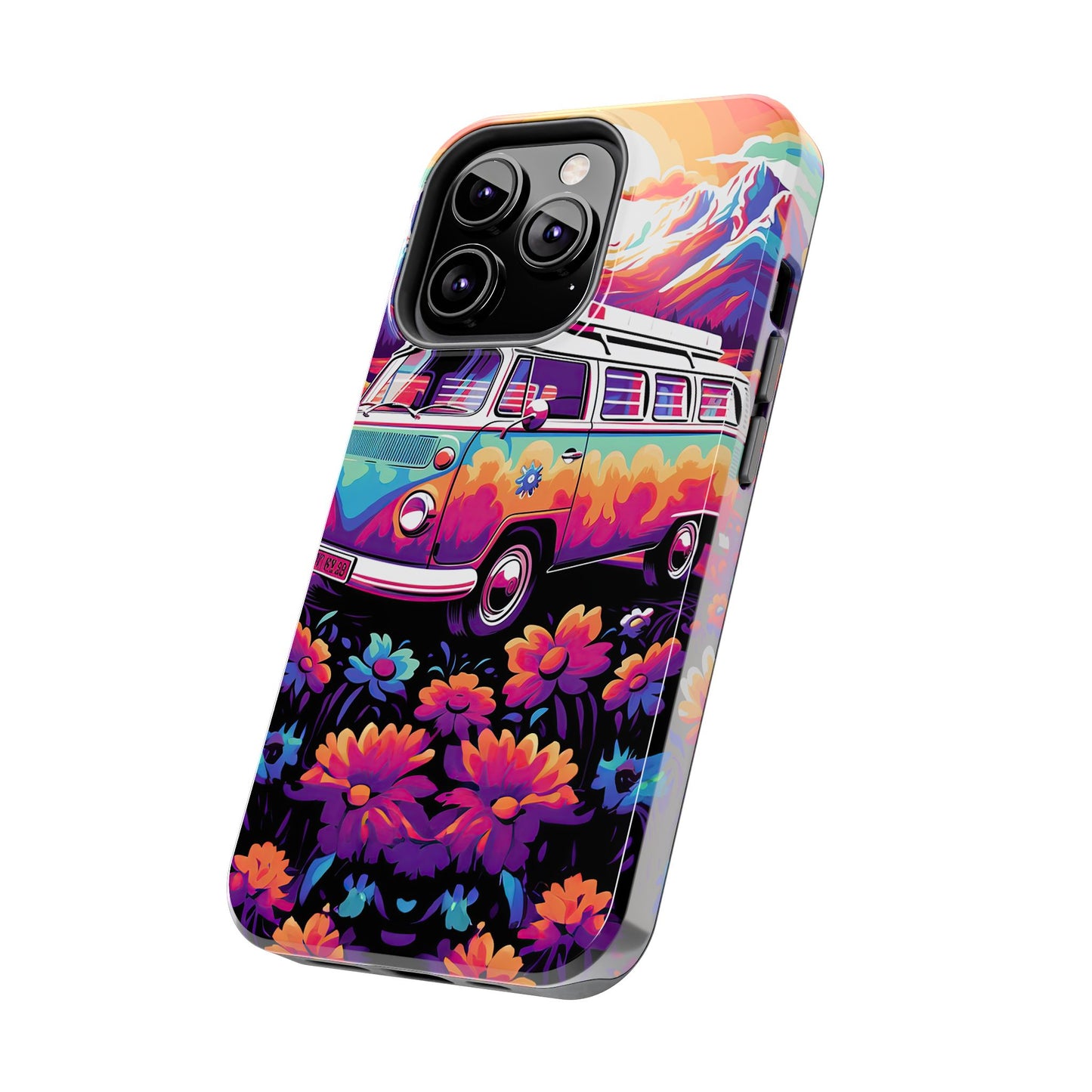 Groovy Floral Sunset Van – iPhone Series Case