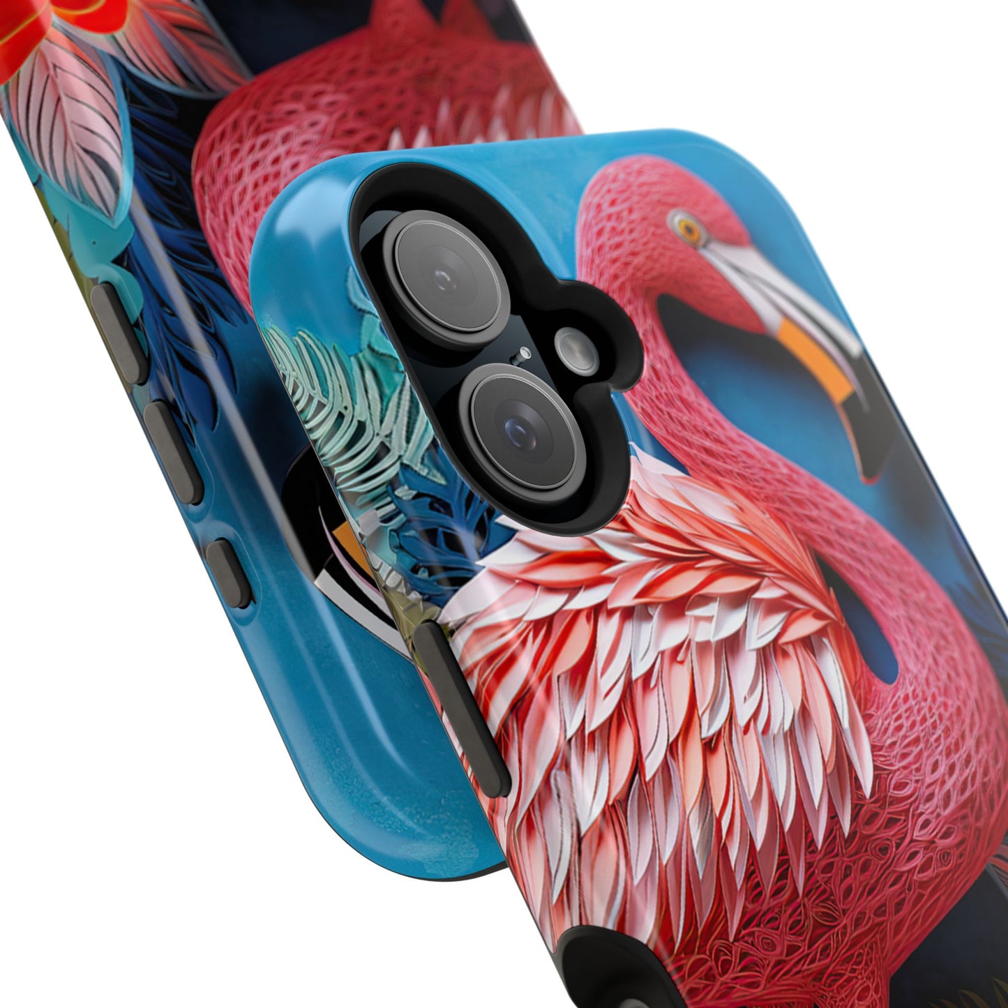 Flamingo Dreams – Bold Tropical MagSafe iPhone Case