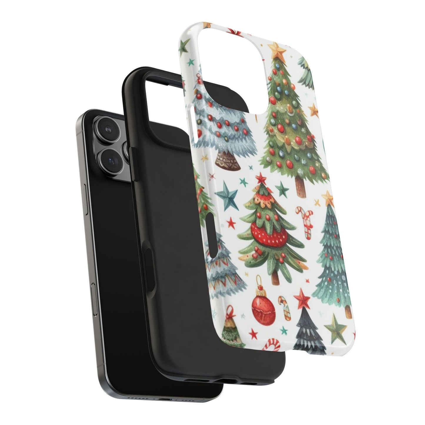 Festive Tree Wonderland – iPhone Case