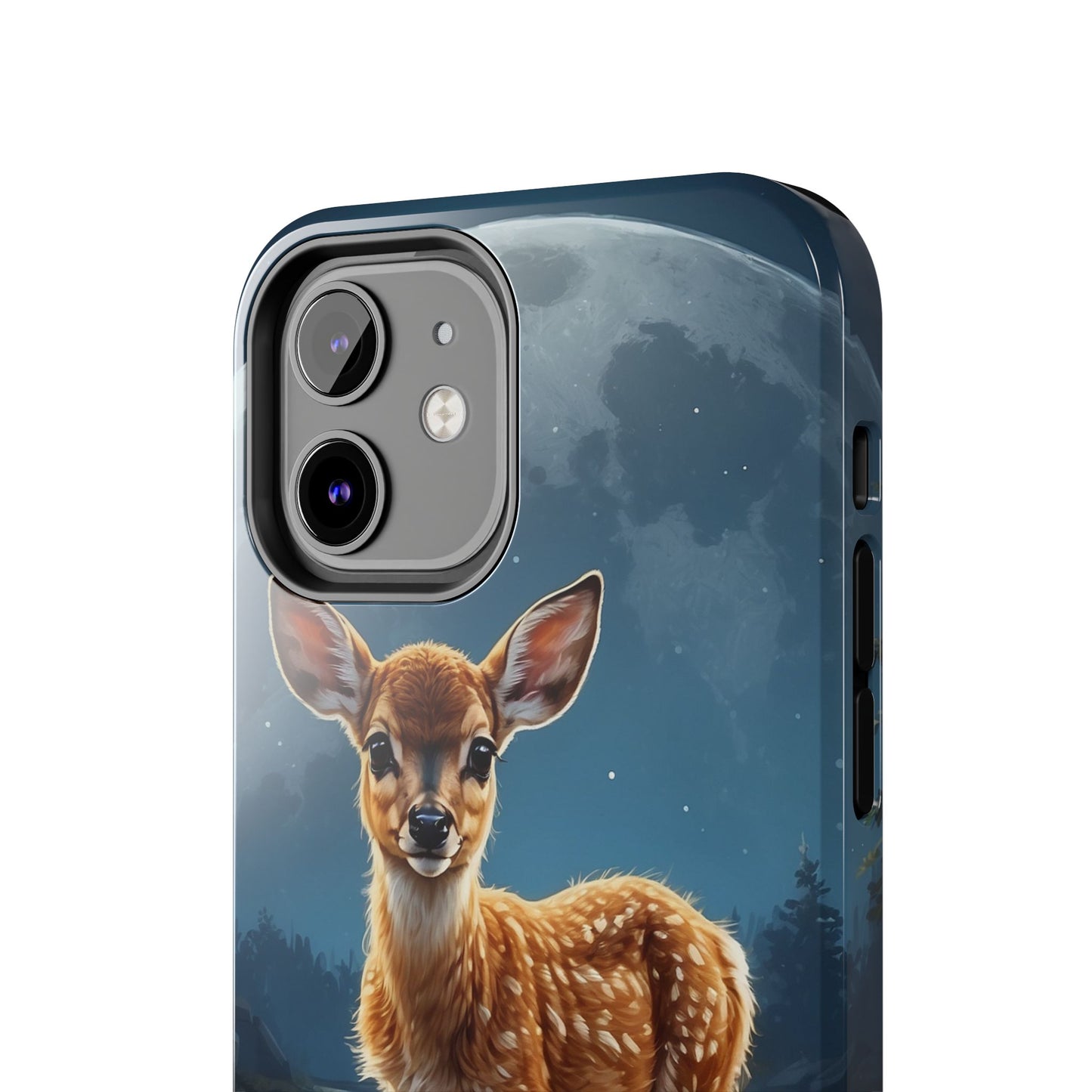 iPhone Case – Enchanted Fawn Under the Moonlit Sky