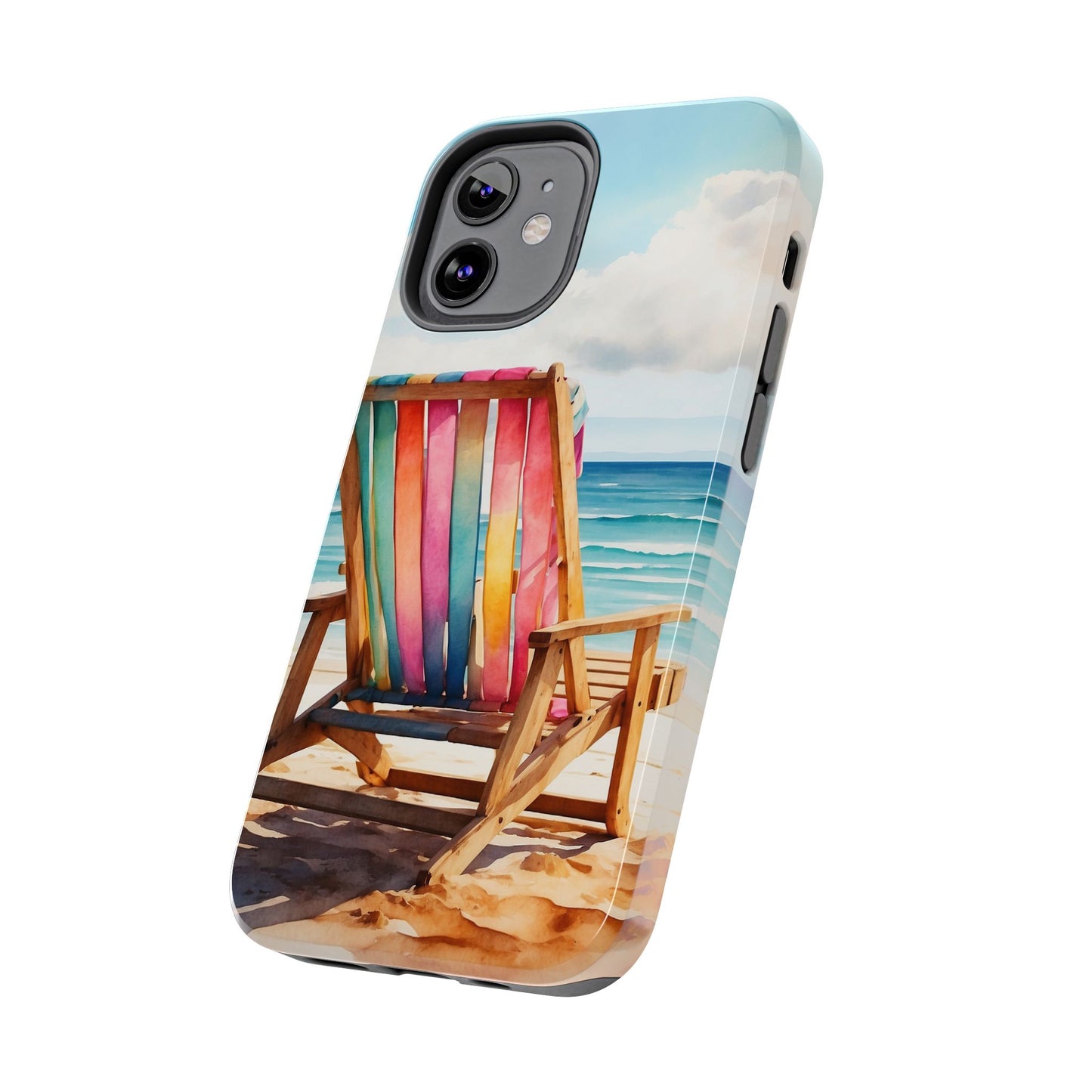Vibrant Beach Escape iPhone Case – Tropical Summer Design
