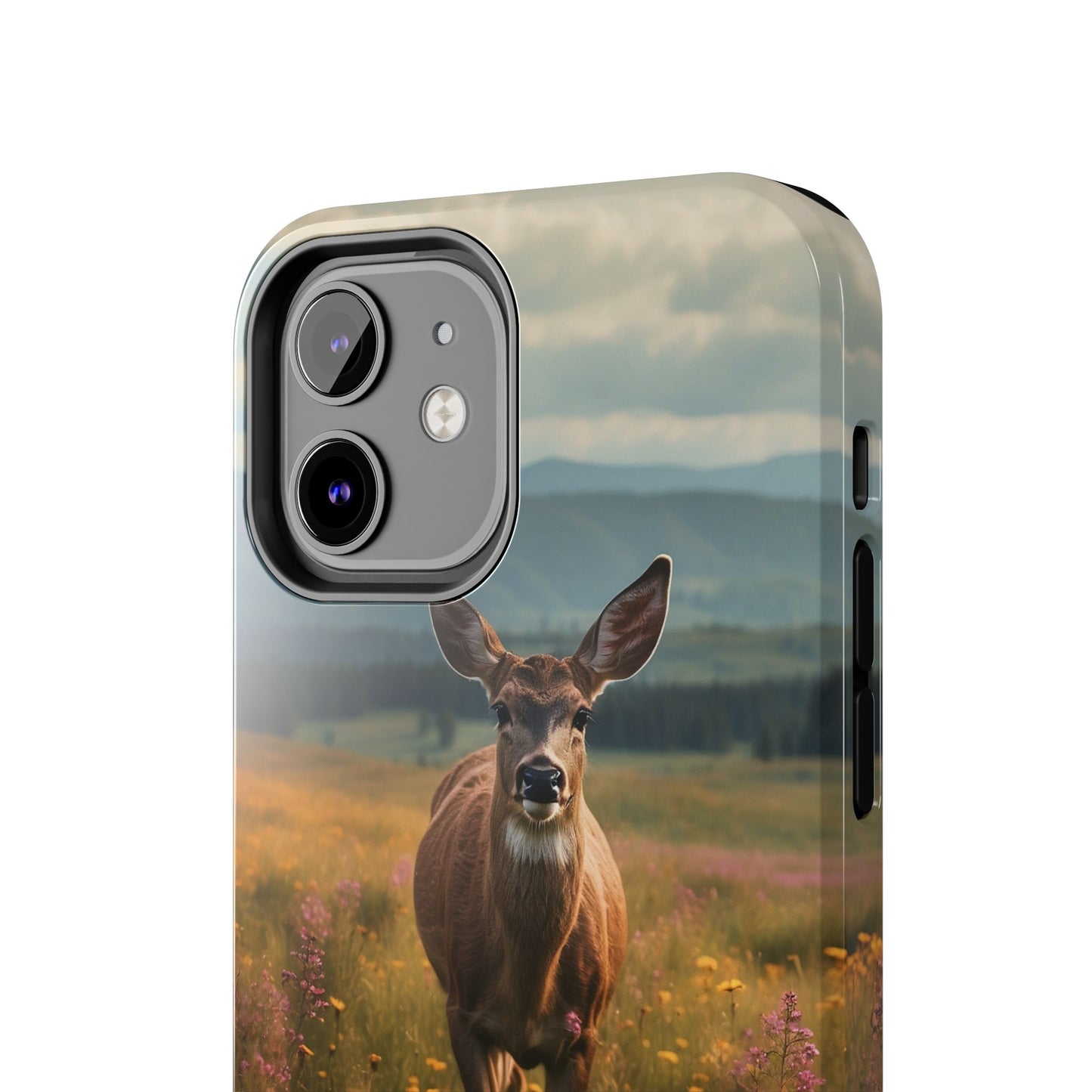 Rustic Meadow Deer – iPhone Case