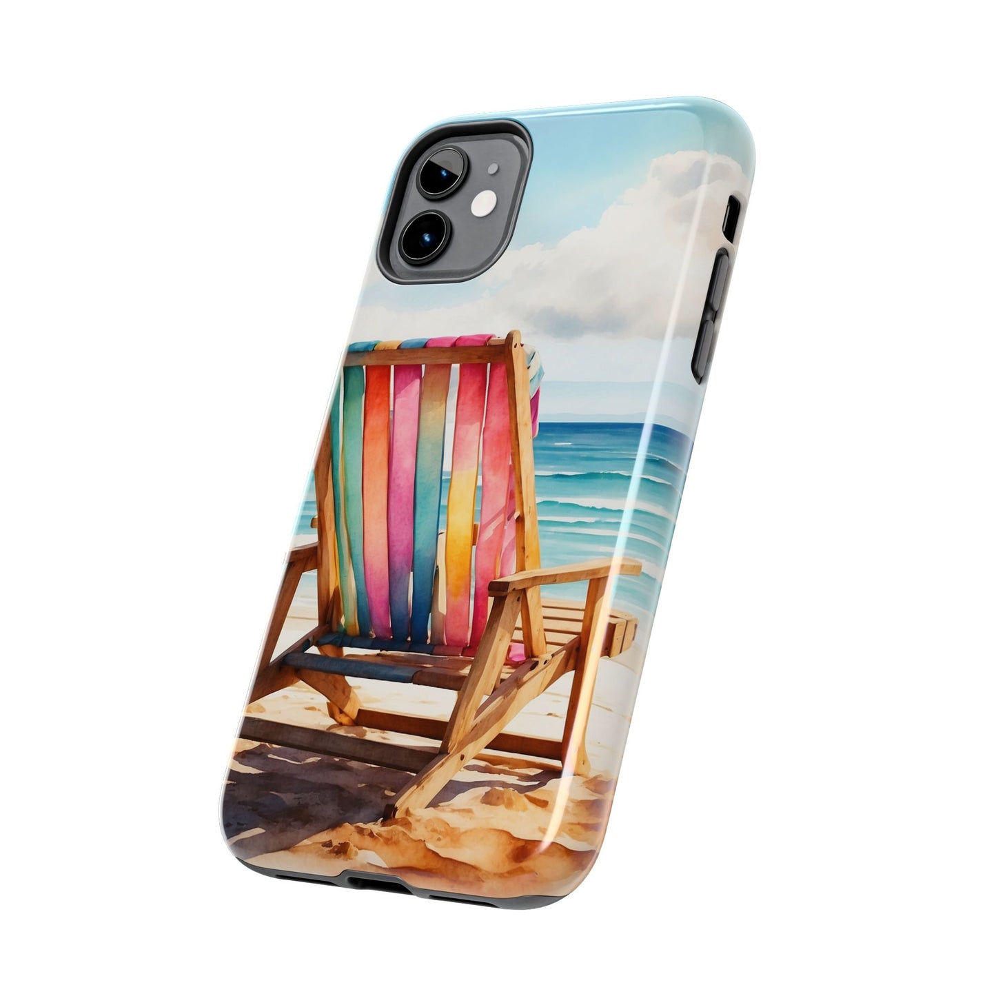 Vibrant Beach Escape iPhone Case – Tropical Summer Design