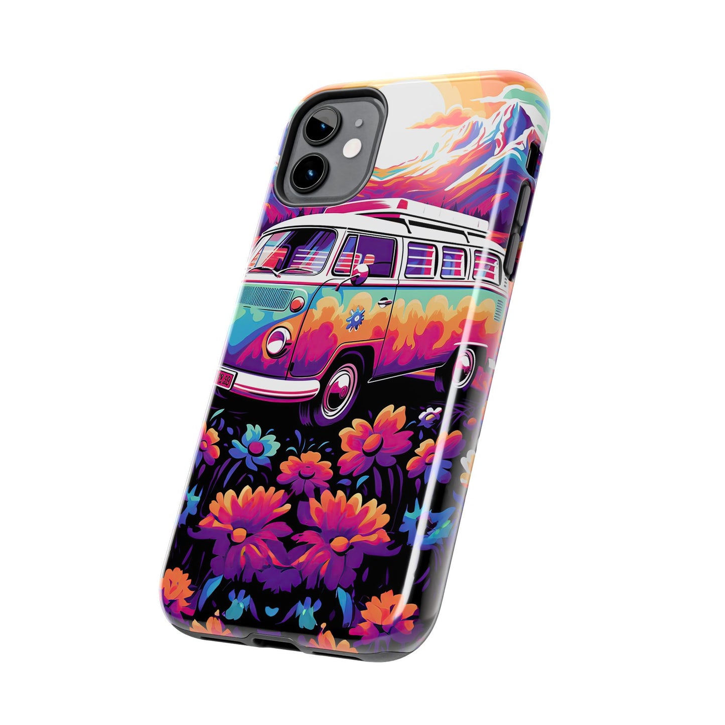 Groovy Floral Sunset Van – iPhone Series Case