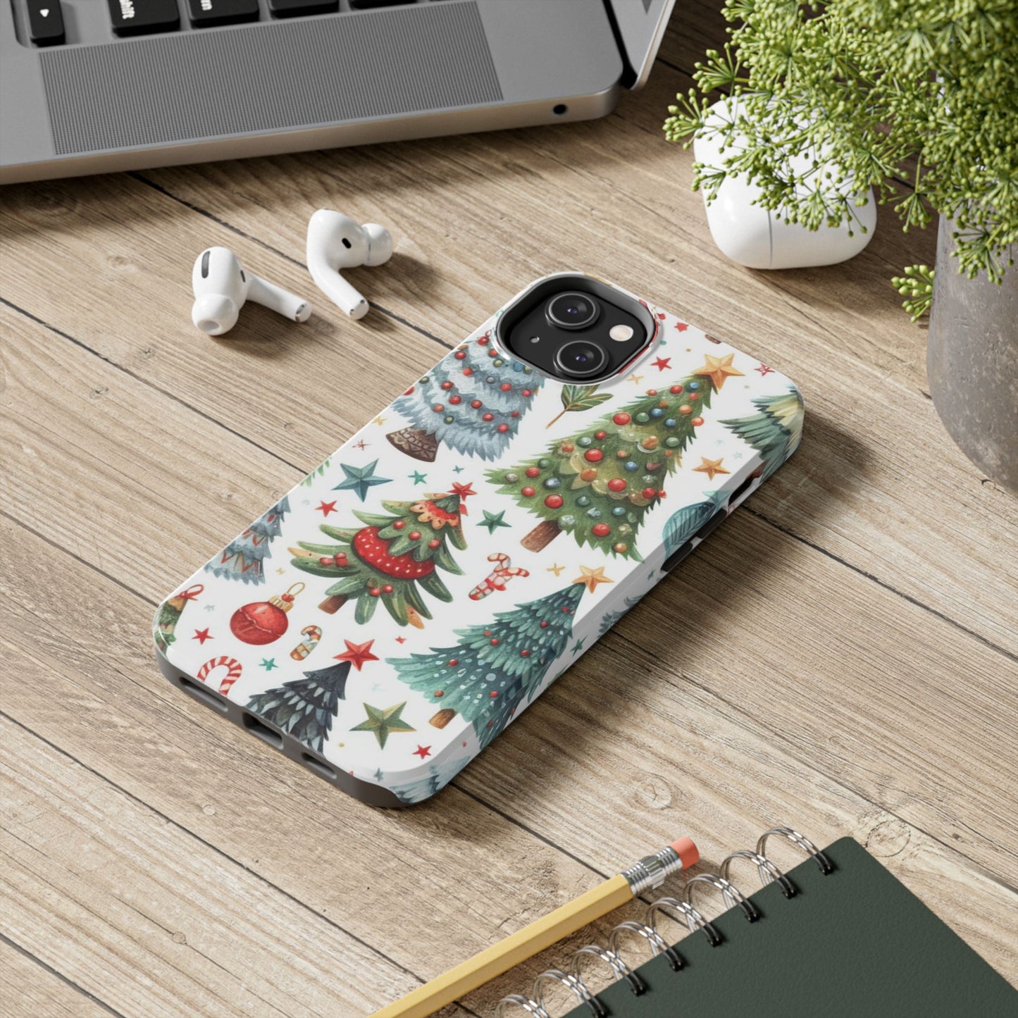 Festive Tree Wonderland – iPhone Case