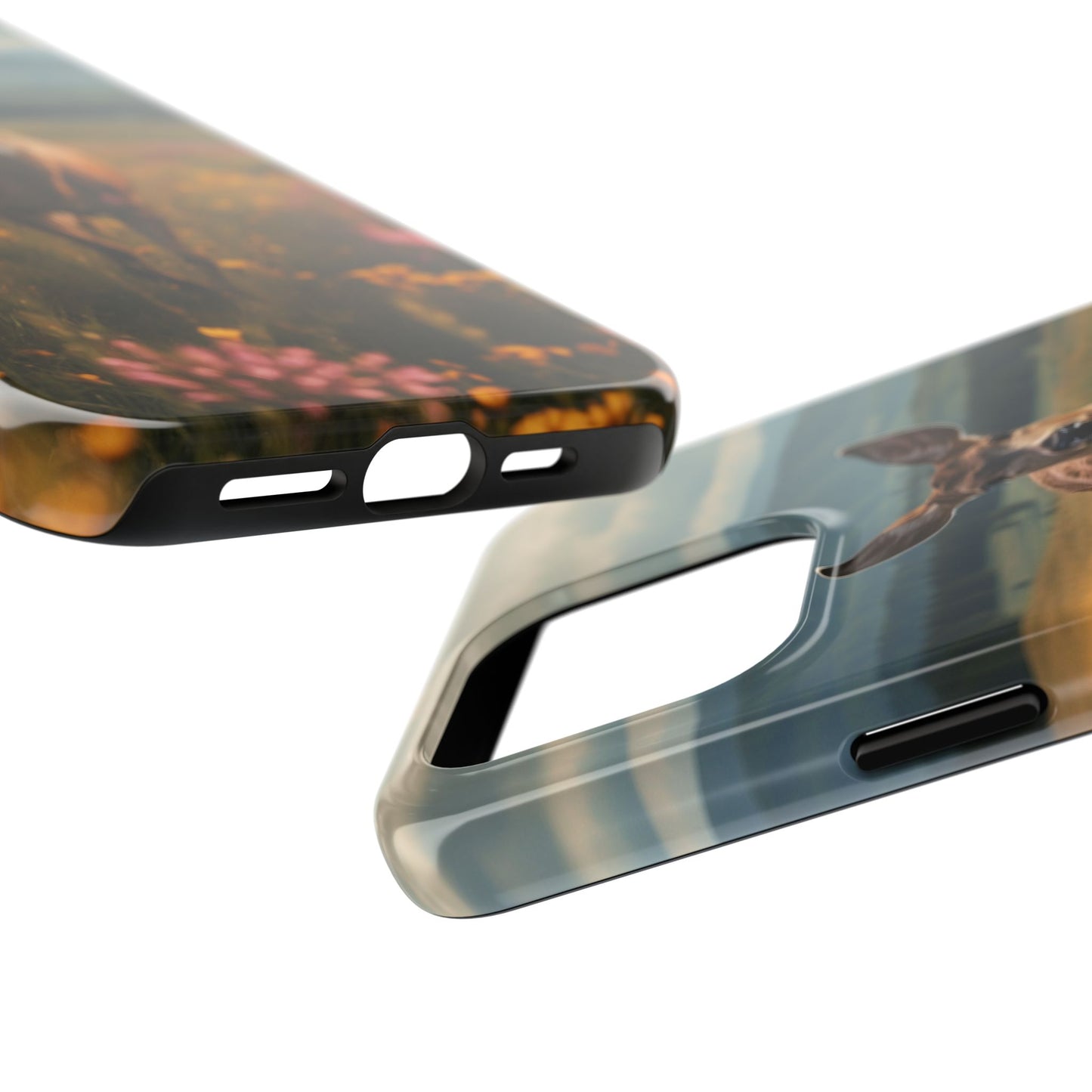 Rustic Meadow Deer – iPhone Case