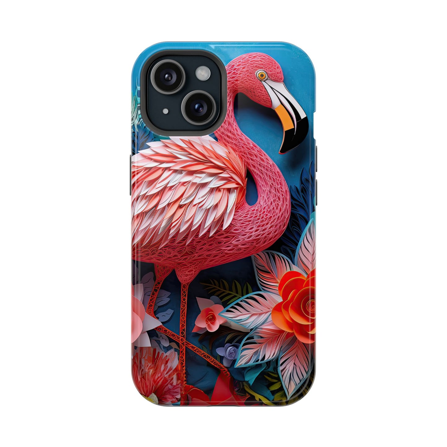 Flamingo Dreams – Bold Tropical MagSafe iPhone Case