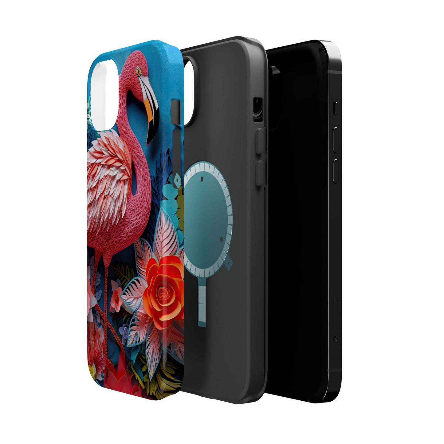 Flamingo Dreams – Bold Tropical MagSafe iPhone Case