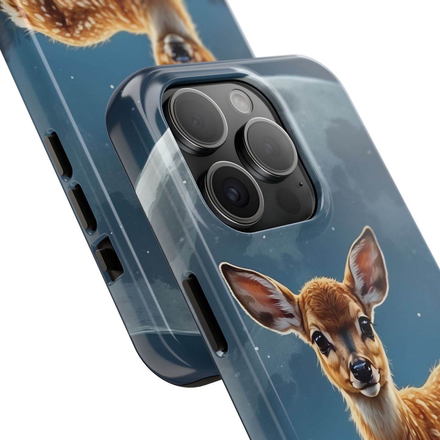 iPhone Case – Enchanted Fawn Under the Moonlit Sky