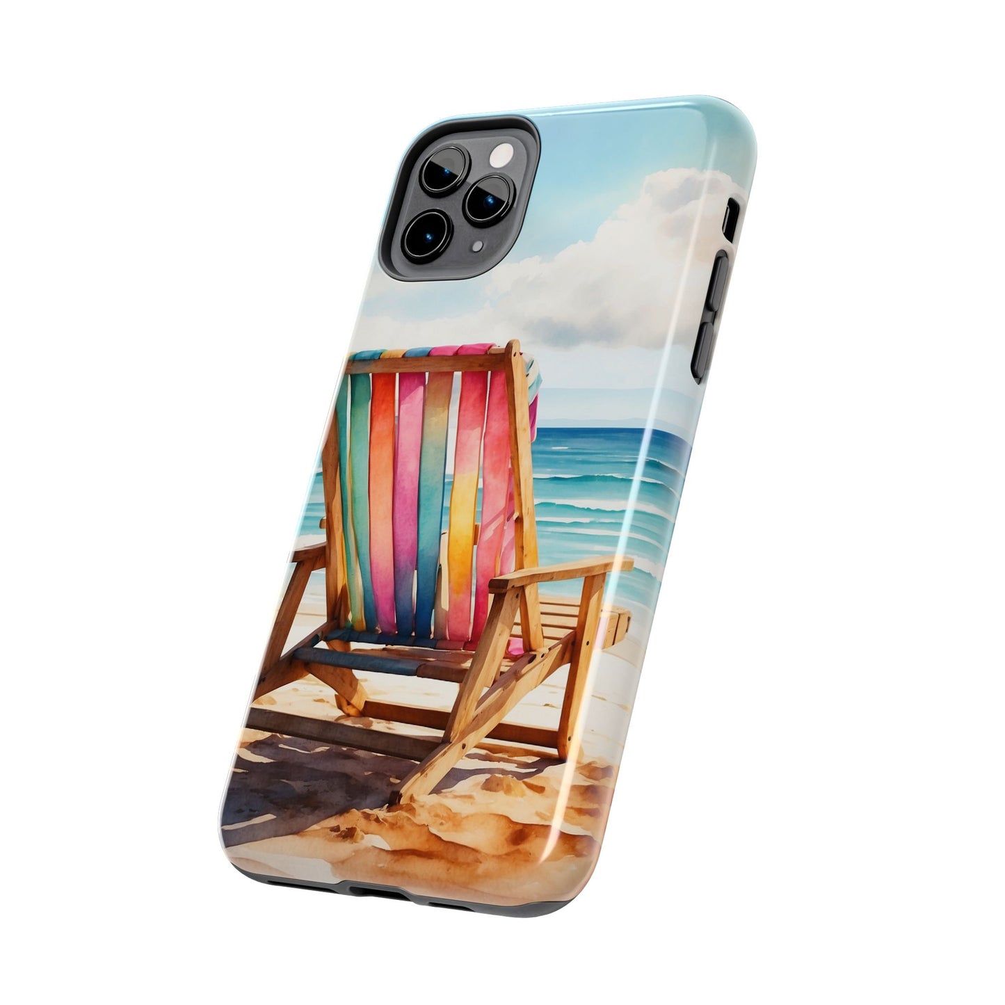Vibrant Beach Escape iPhone Case – Tropical Summer Design