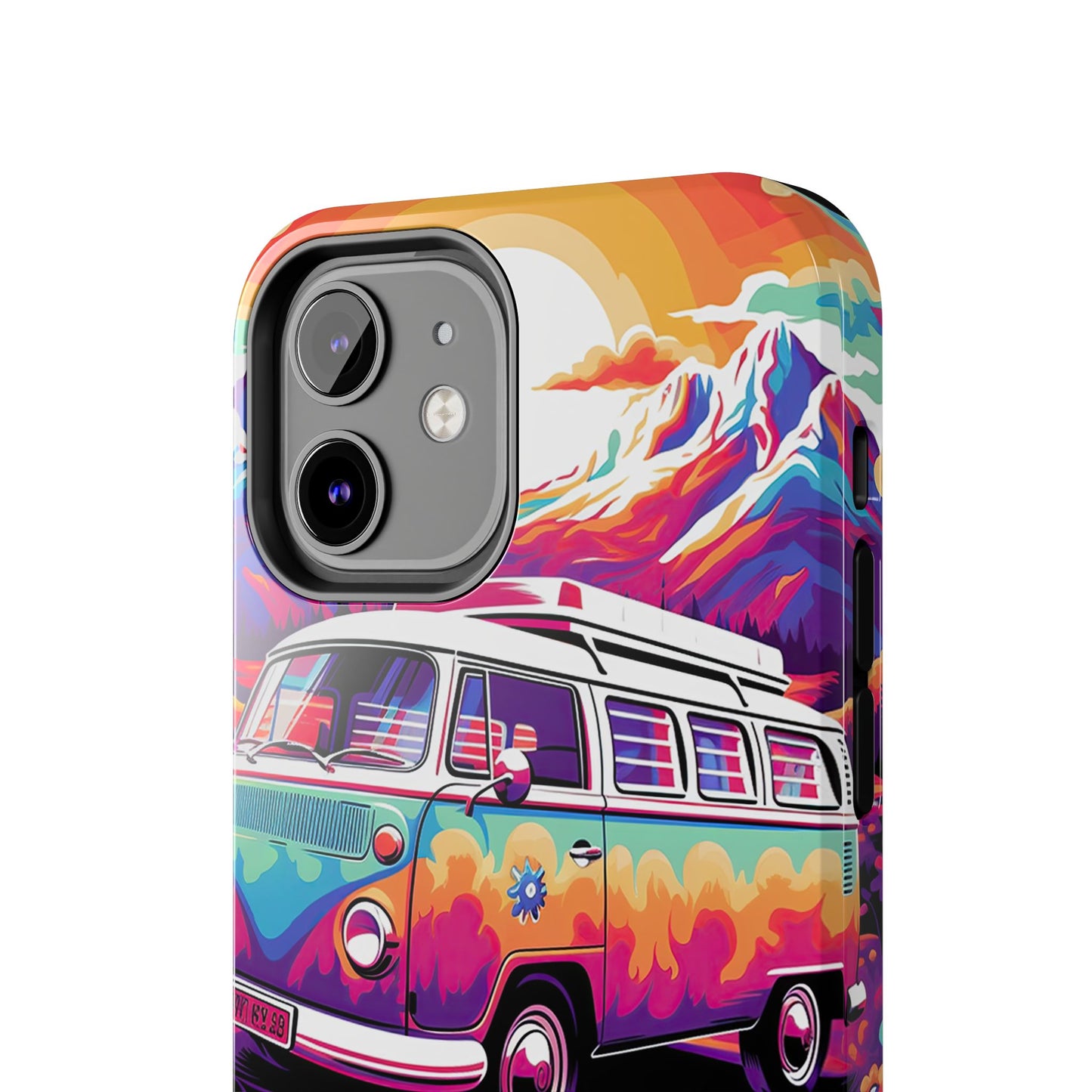 Groovy Floral Sunset Van – iPhone Series Case