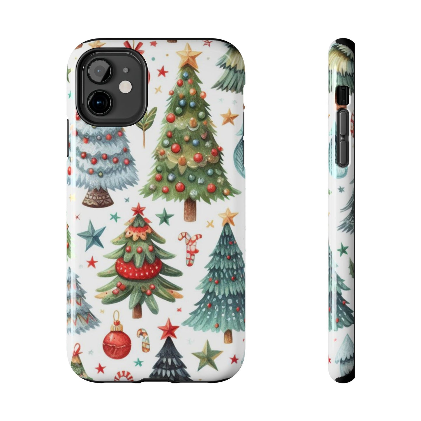 Festive Tree Wonderland – iPhone Case
