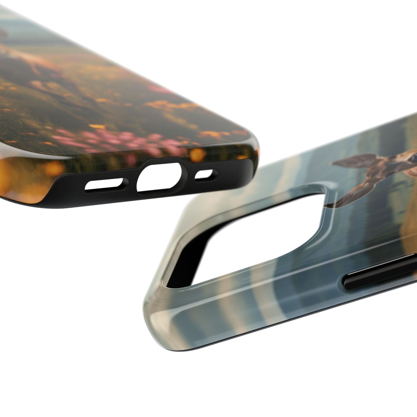 Rustic Meadow Deer – iPhone Case