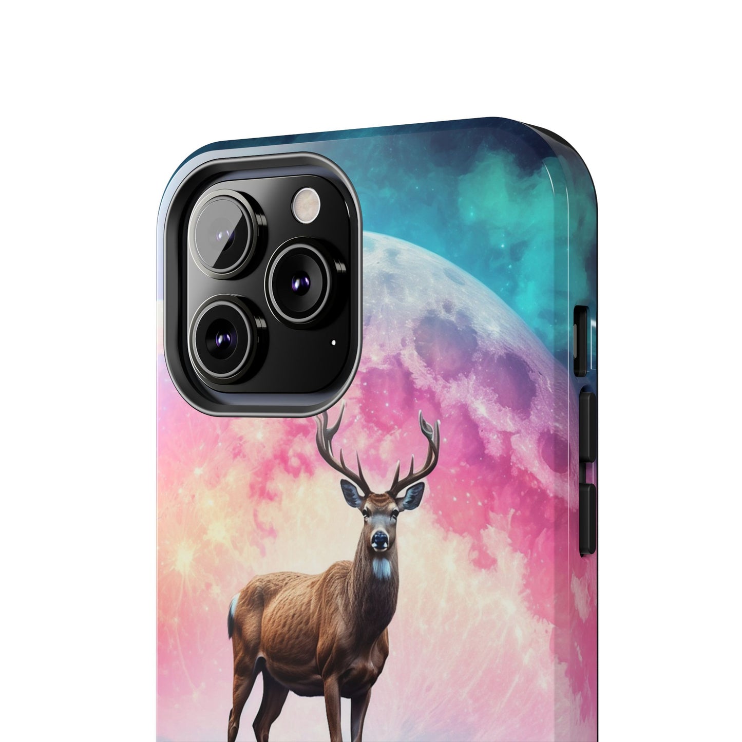 Stag in Moonlit Glow iPhone Case