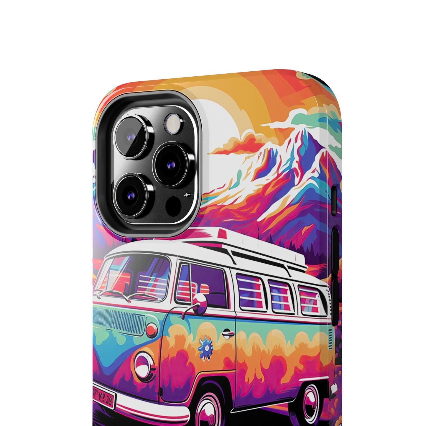 Groovy Floral Sunset Van – iPhone Series Case