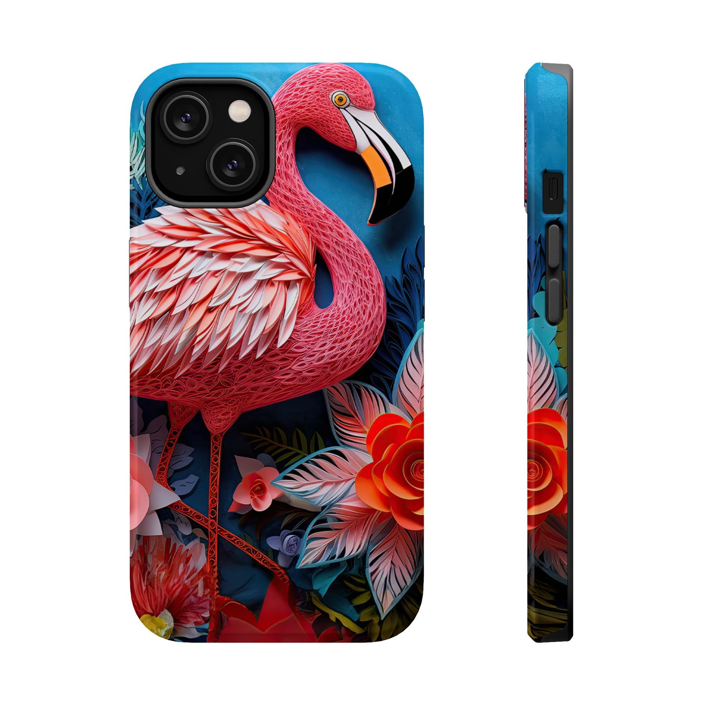 Flamingo Dreams – Bold Tropical MagSafe iPhone Case