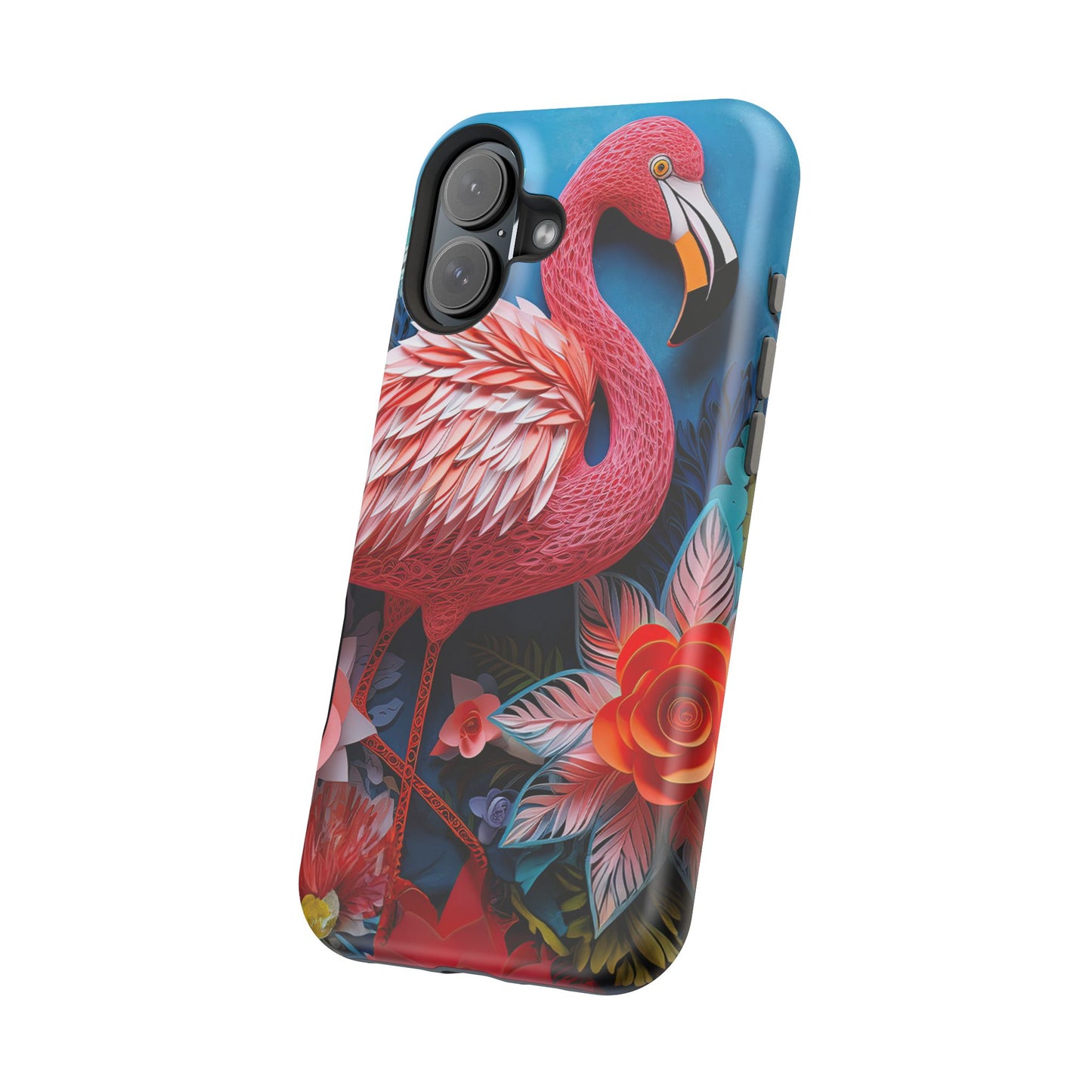 Flamingo Dreams – Bold Tropical MagSafe iPhone Case