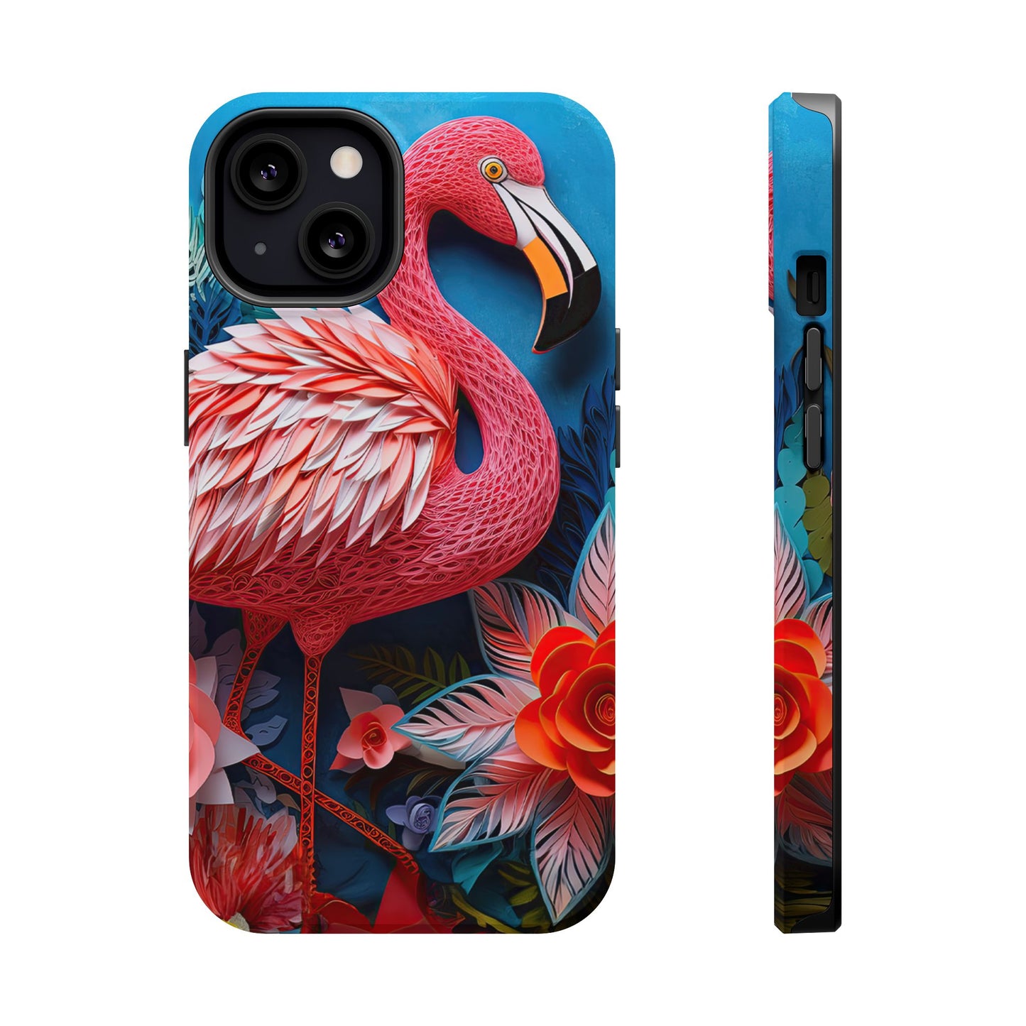 Flamingo Dreams – Bold Tropical MagSafe iPhone Case