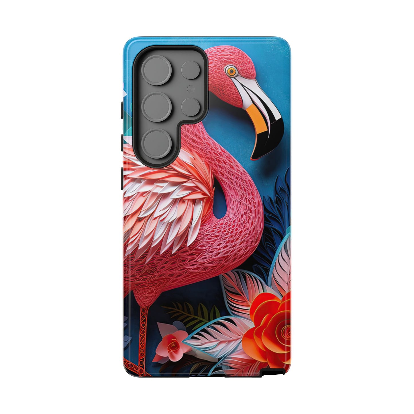 Flamingo Dreams – Bold Tropical Samsung Case