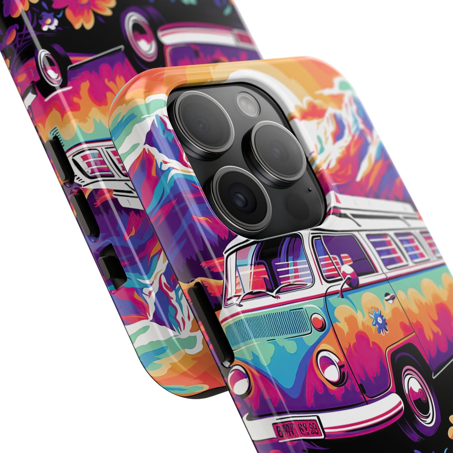 Groovy Floral Sunset Van – iPhone Series Case