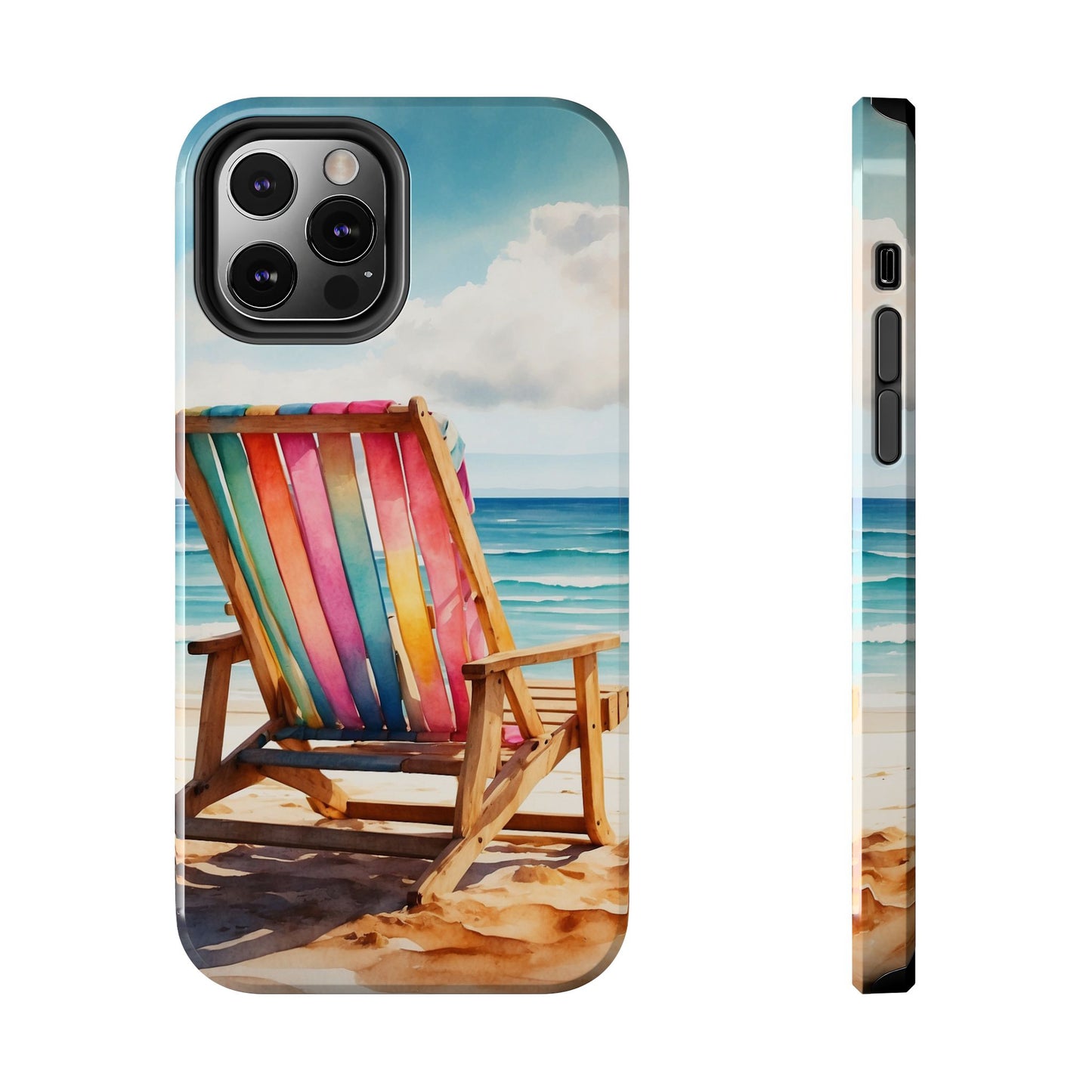 Vibrant Beach Escape iPhone Case – Tropical Summer Design