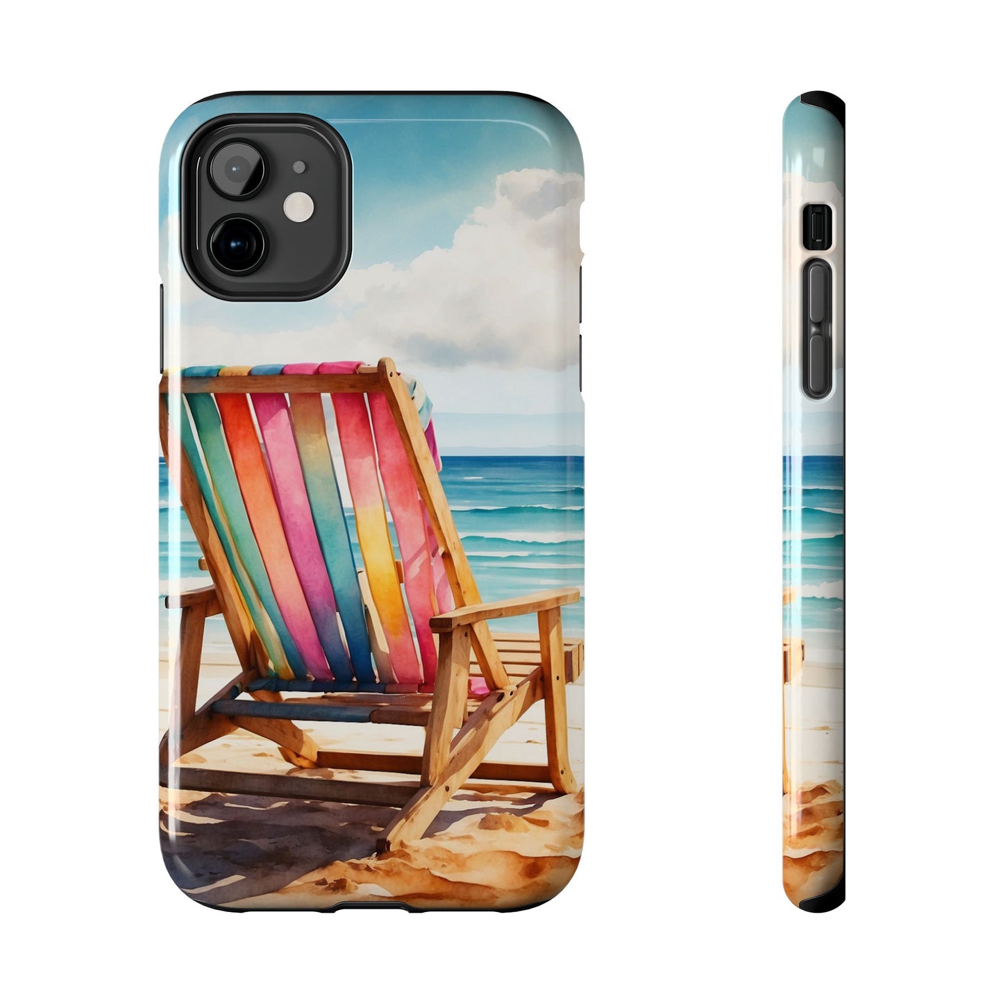 Vibrant Beach Escape iPhone Case – Tropical Summer Design