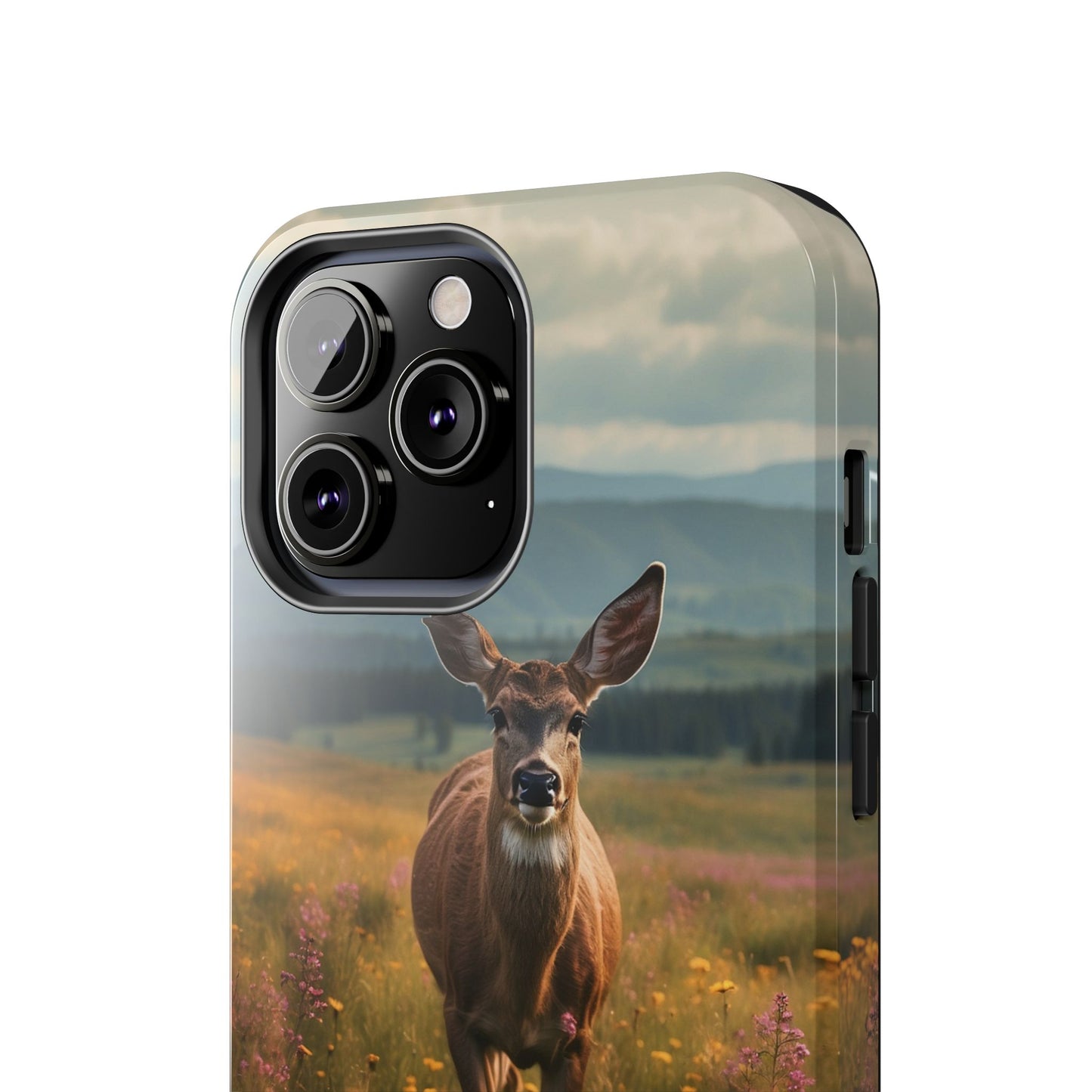 Rustic Meadow Deer – iPhone Case