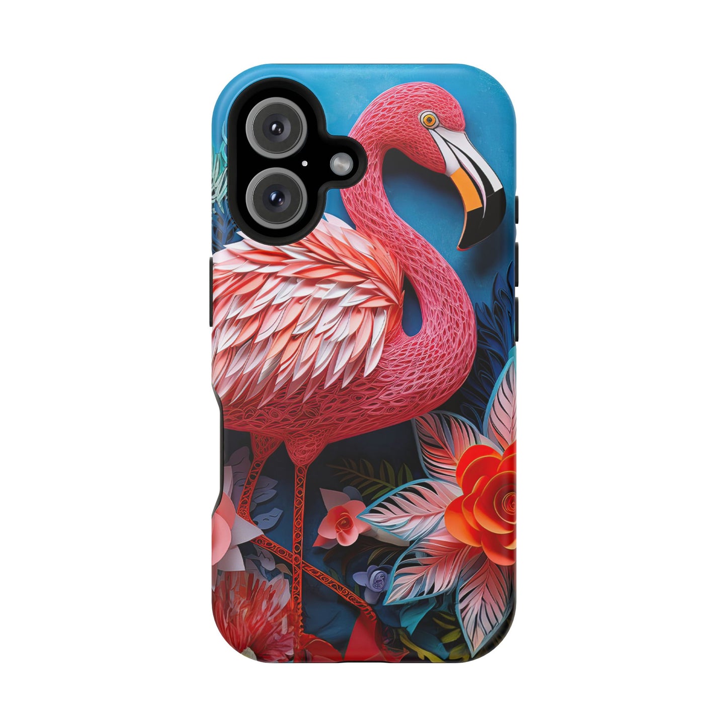 Flamingo Dreams – Bold Tropical MagSafe iPhone Case