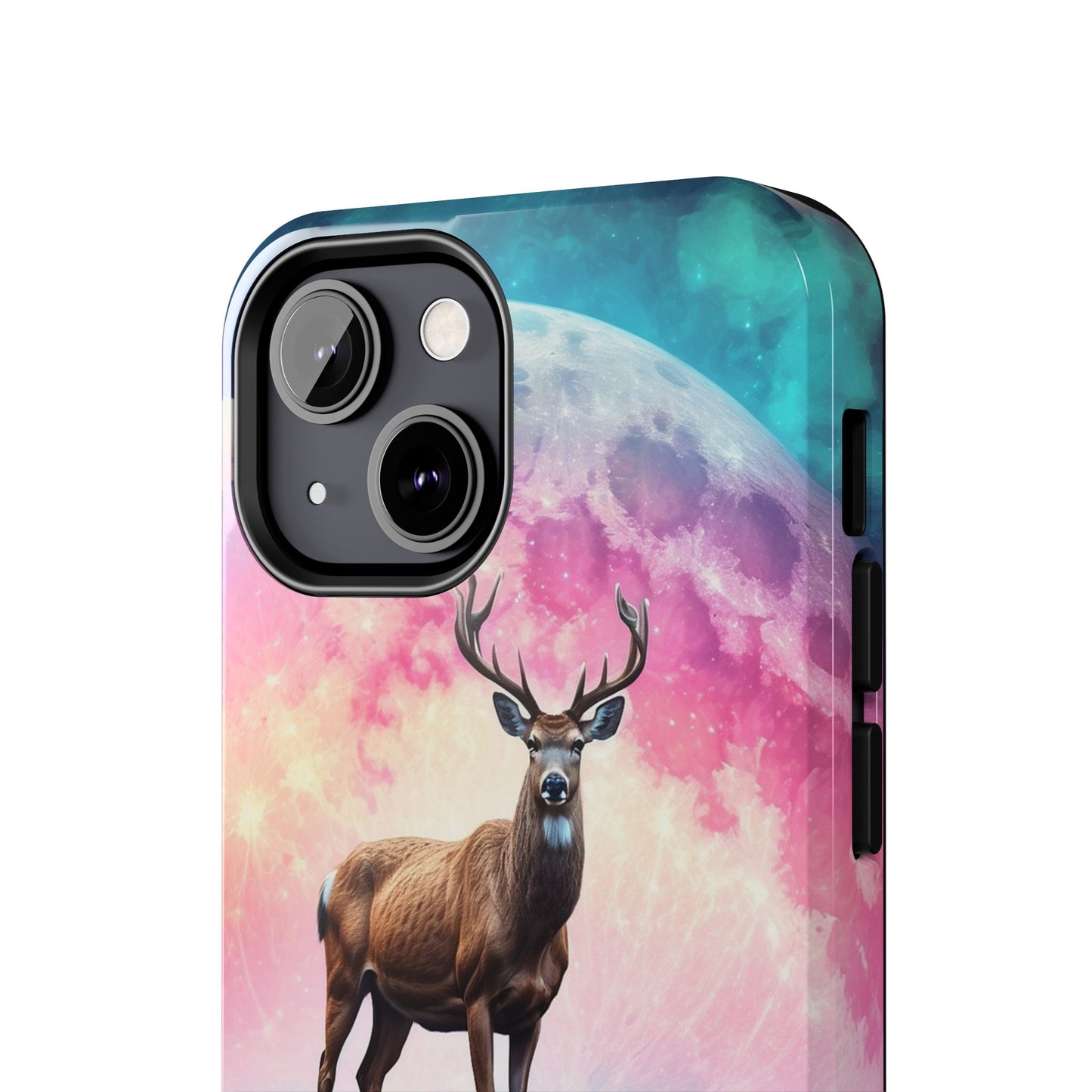 Stag in Moonlit Glow iPhone Case