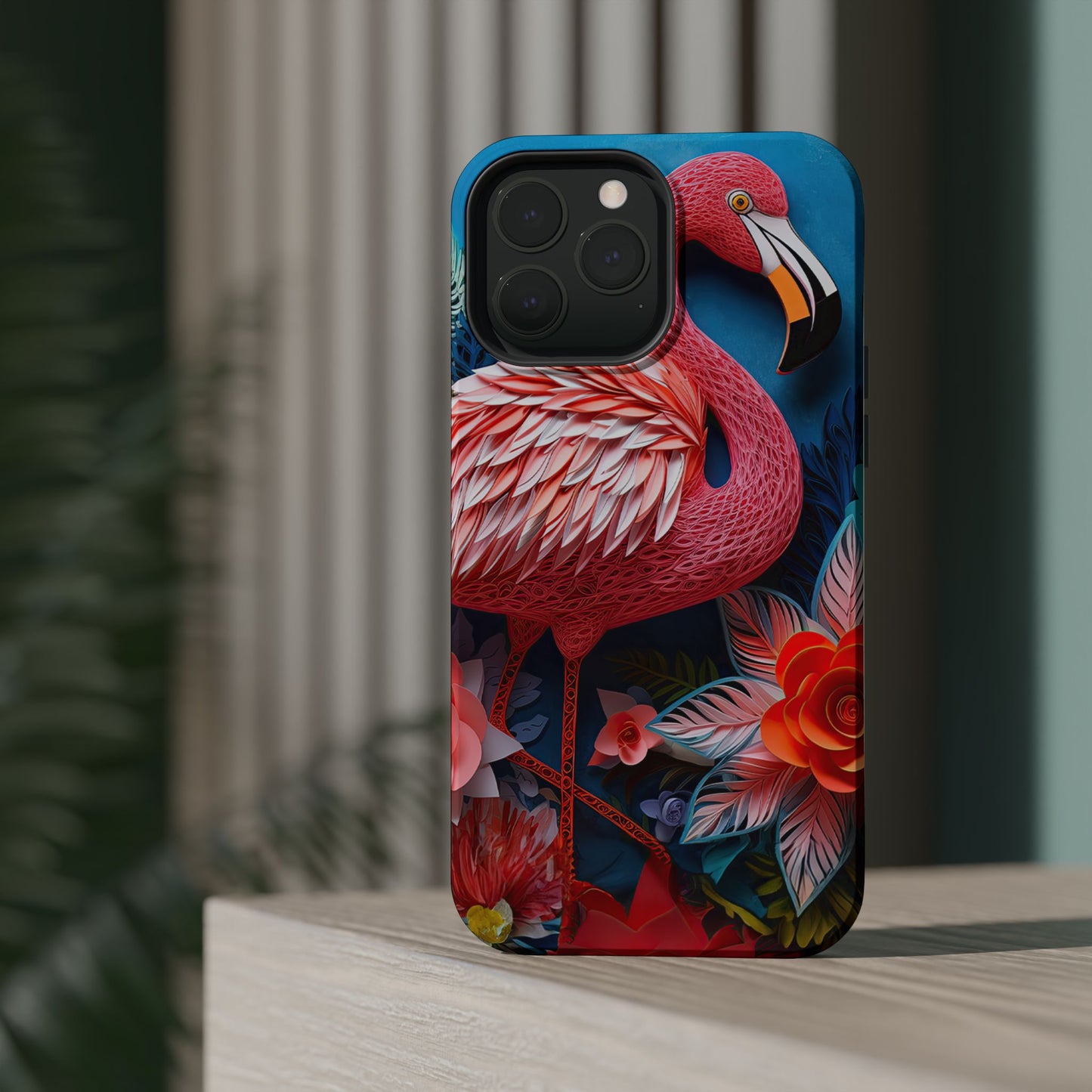 Flamingo Dreams – Bold Tropical MagSafe iPhone Case