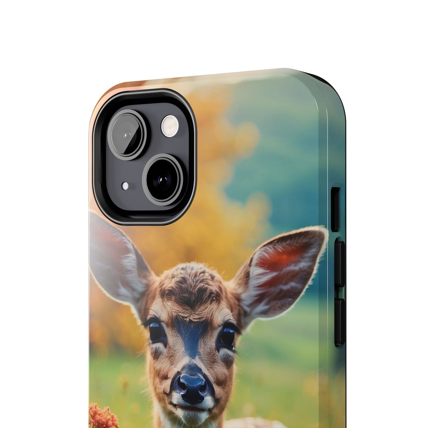 Golden Meadow Fawn iPhone Case