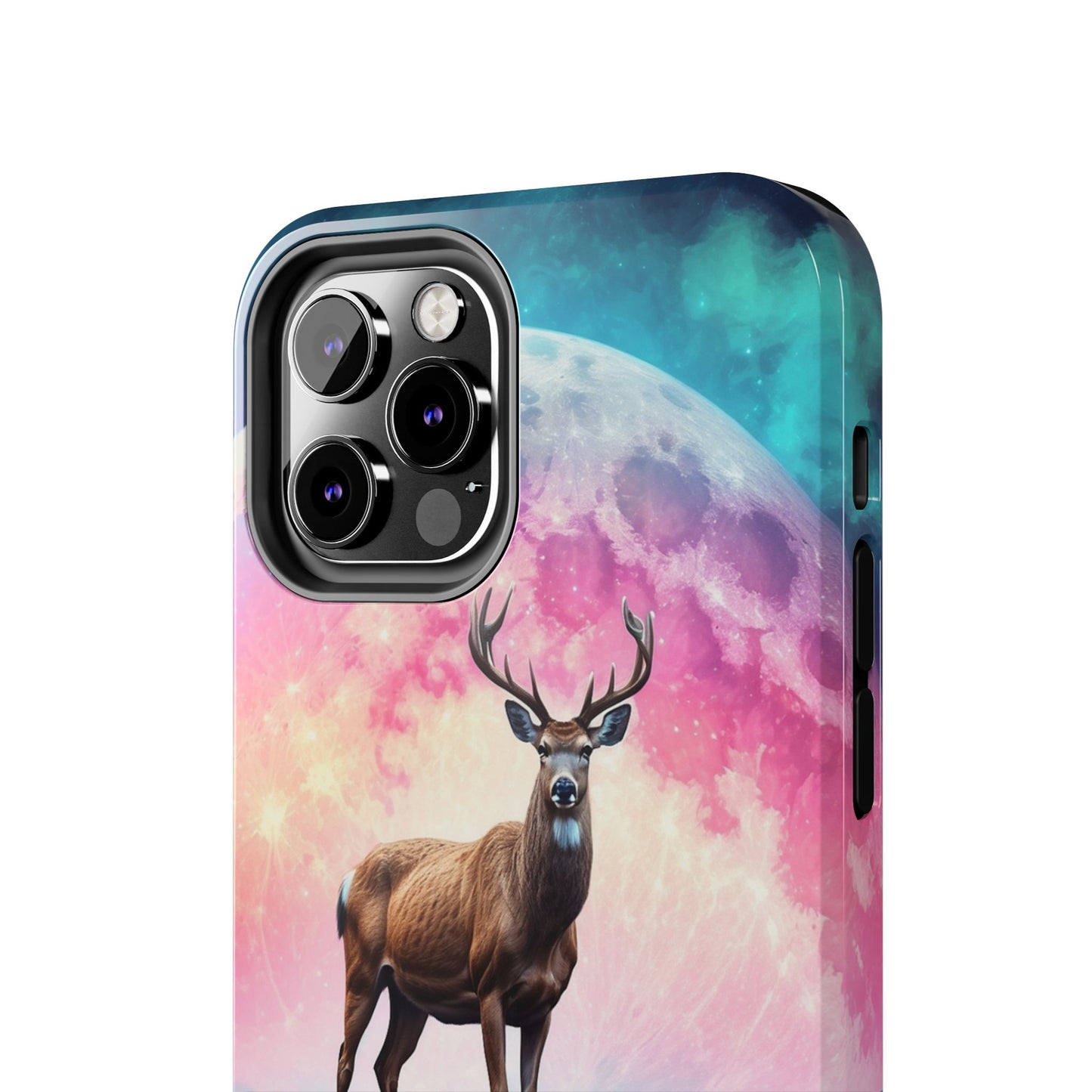 Stag in Moonlit Glow iPhone Case