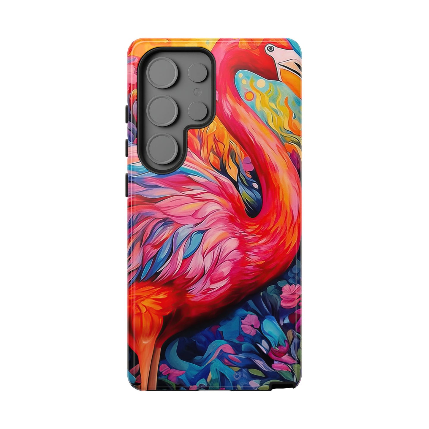 Flamingo Fiesta – Vibrant Flamingo Samsung Galaxy Phone Case