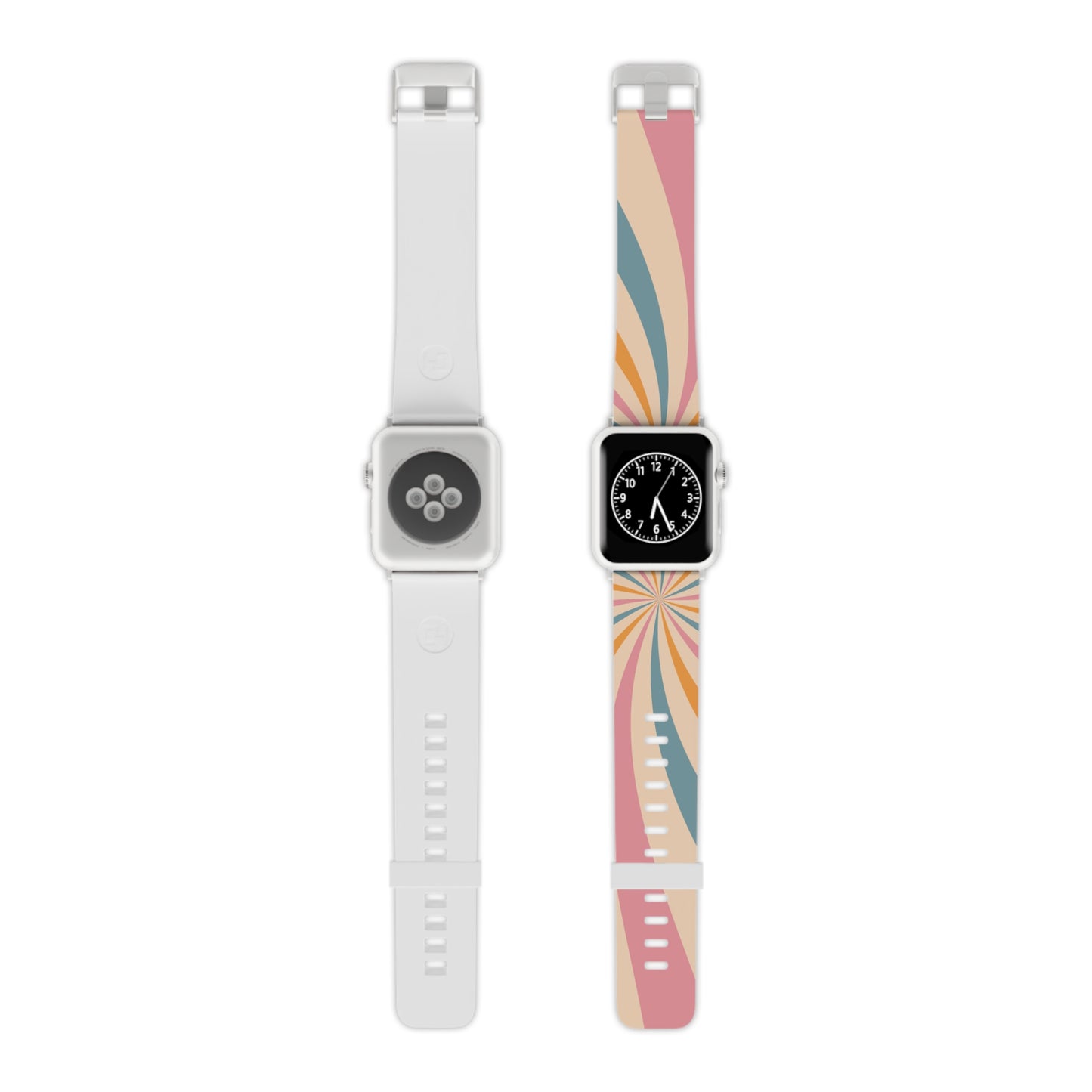 Retro Swirl Pattern Apple Band