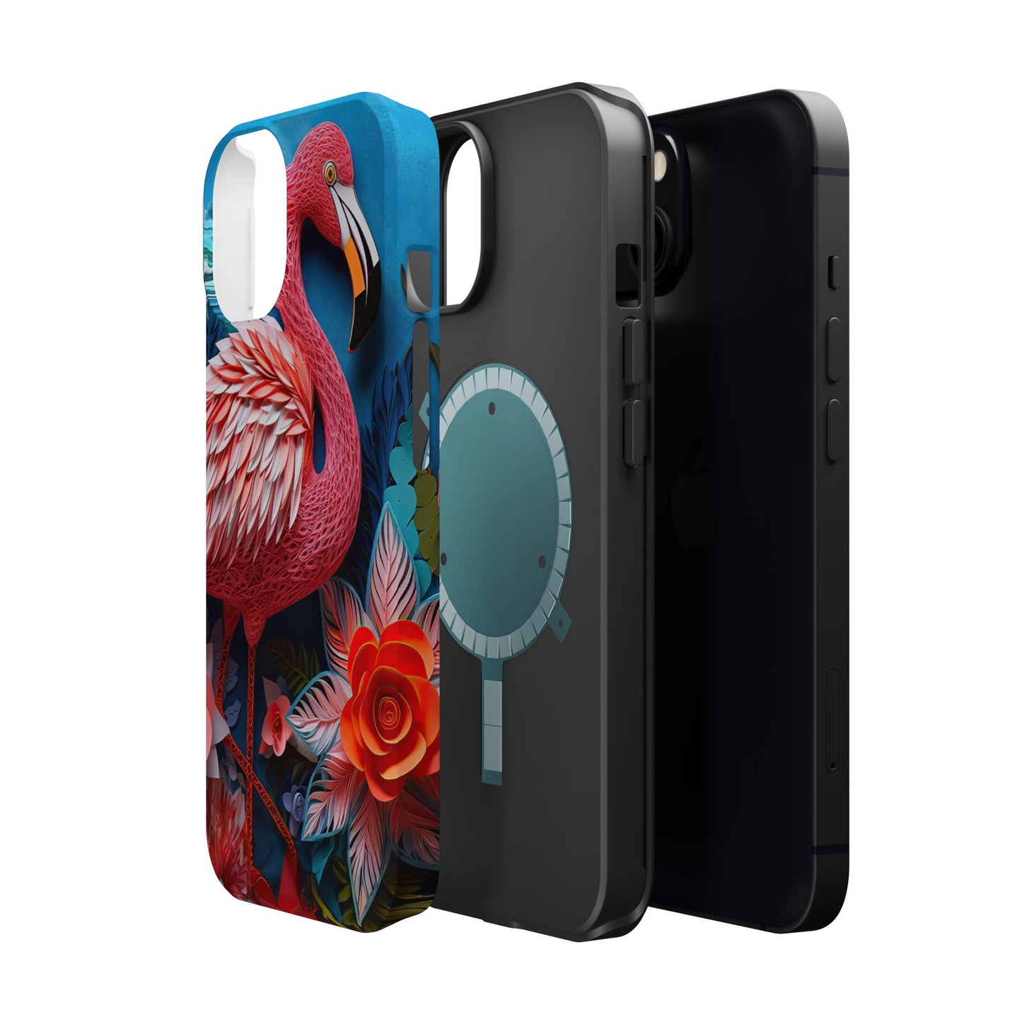 Flamingo Dreams – Bold Tropical MagSafe iPhone Case