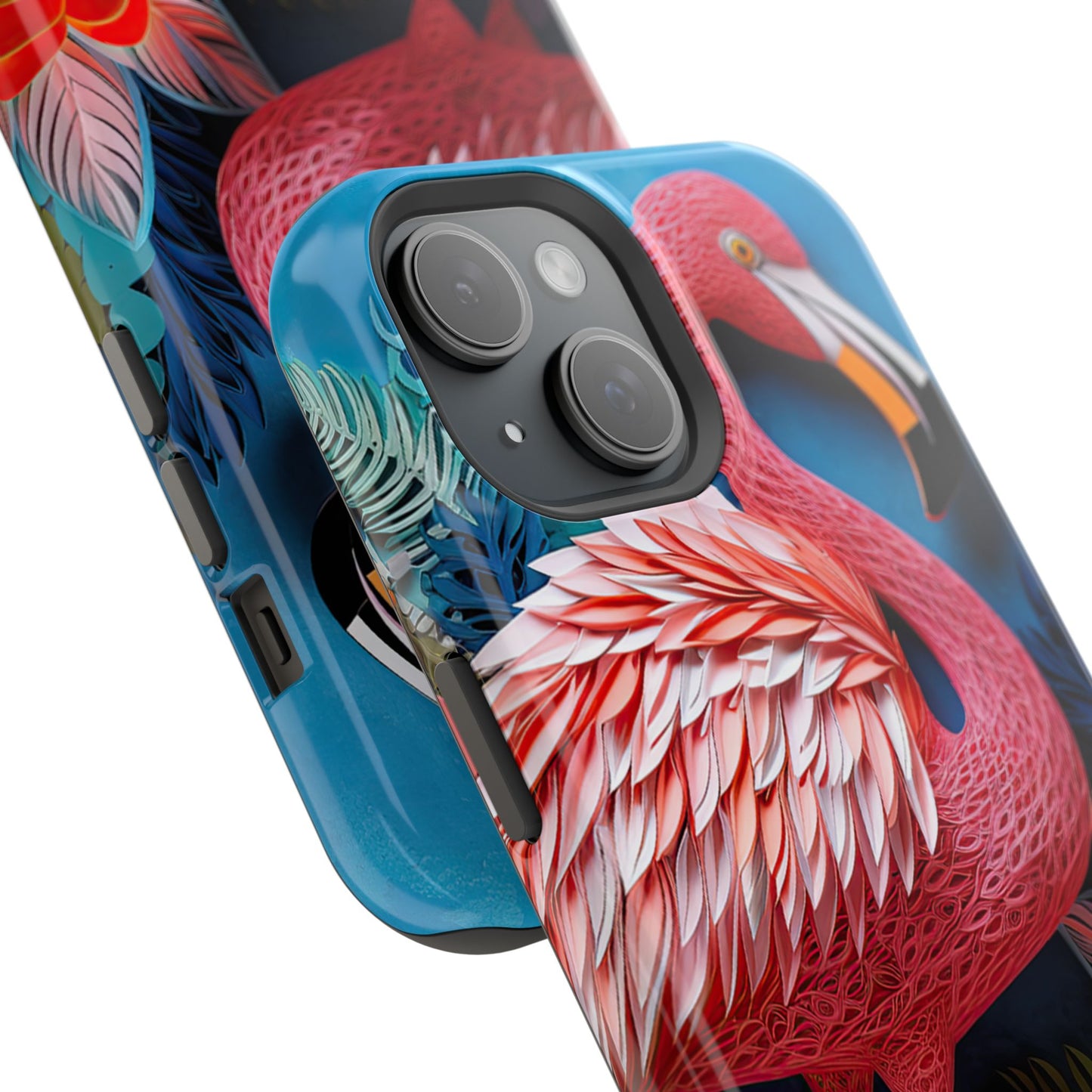 Flamingo Dreams – Bold Tropical MagSafe iPhone Case