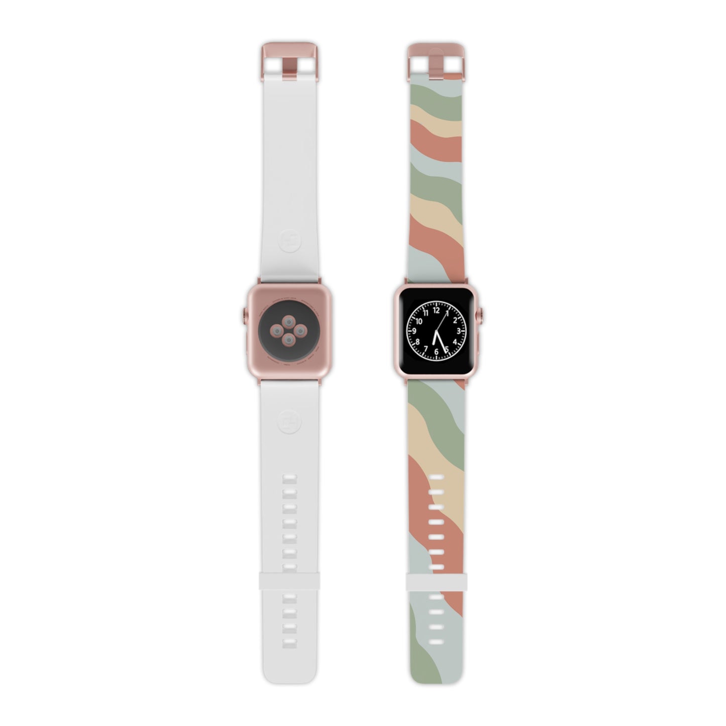 Earthy Retro Waves Apple Band