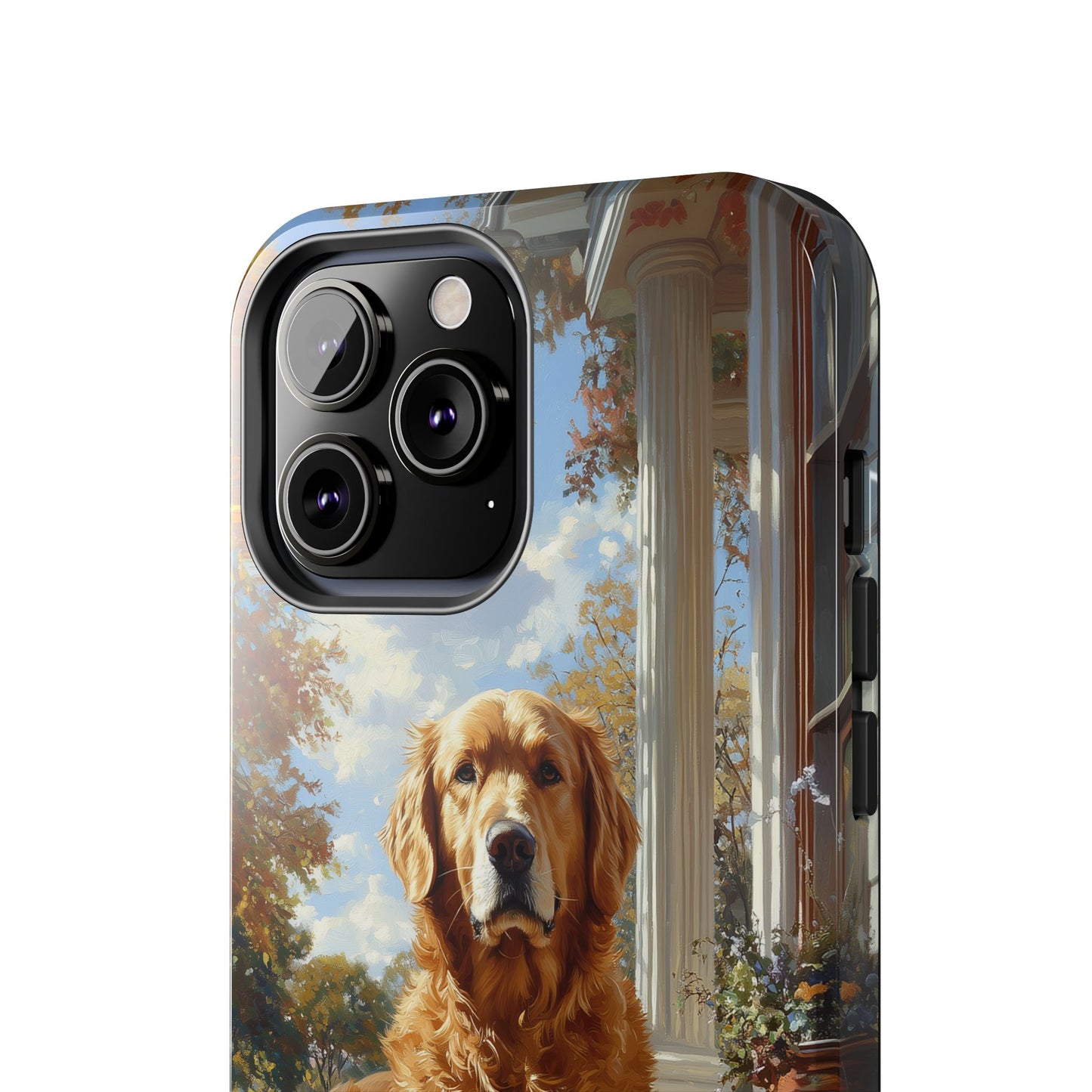 Golden Retriever Autumn Serenity - iPhone Series Case
