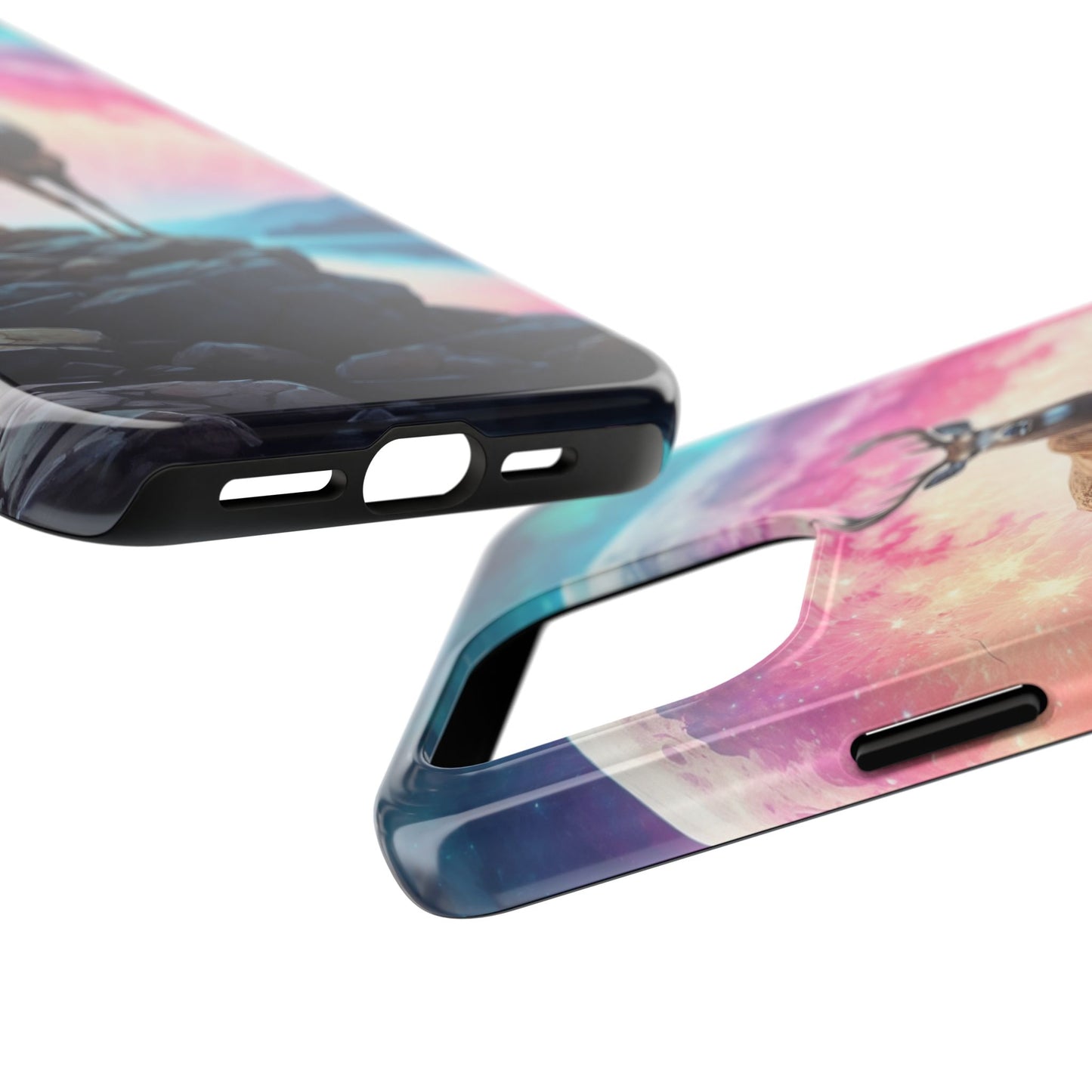 Stag in Moonlit Glow iPhone Case